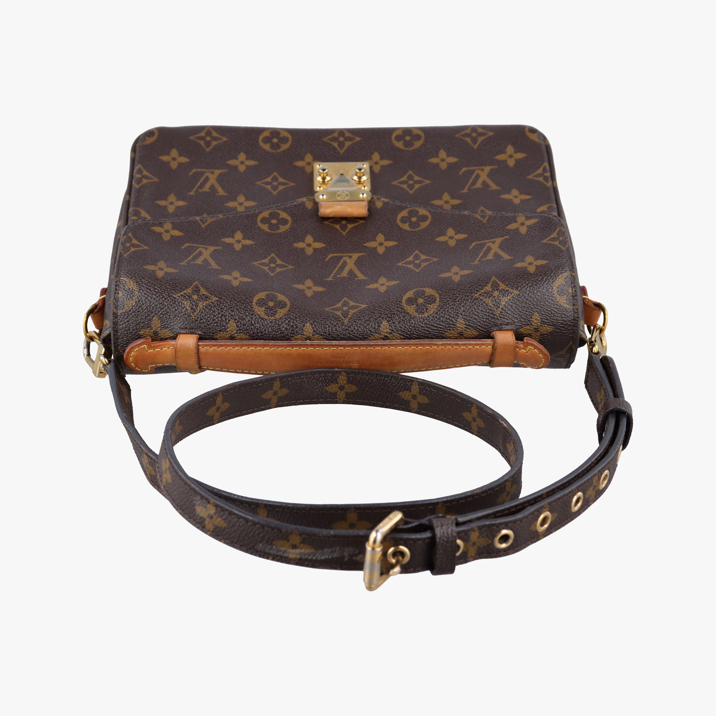 Pre-owned Louis Vuitton Pochette Metis MM Brown Monogram Canvas M44875 shoulderbag | stylenewstar