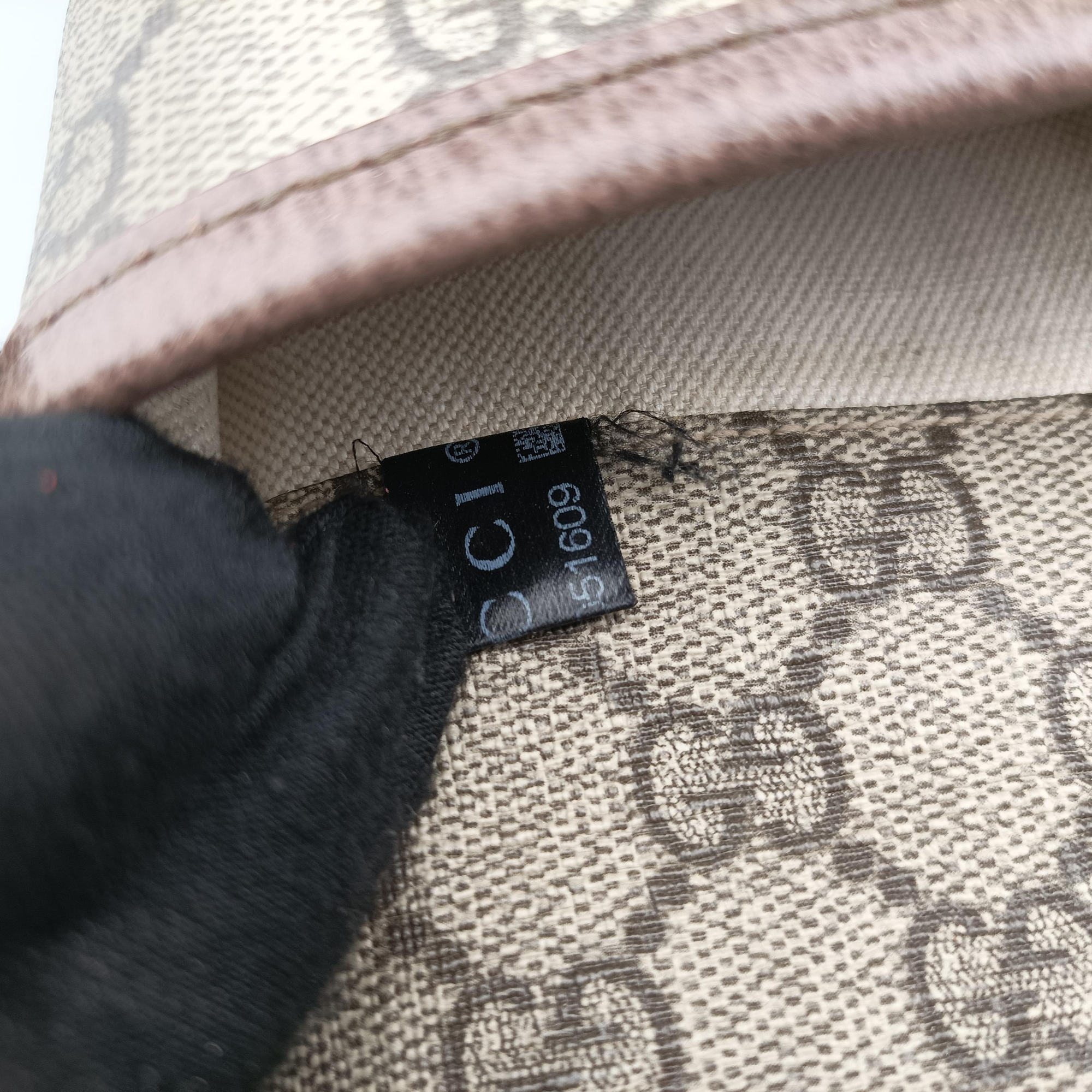 Vintage Gucci NEO VINTAGE GG Supreme Beige×red×green PVC coated canvas 493930 shoulderbag | stylenewstar