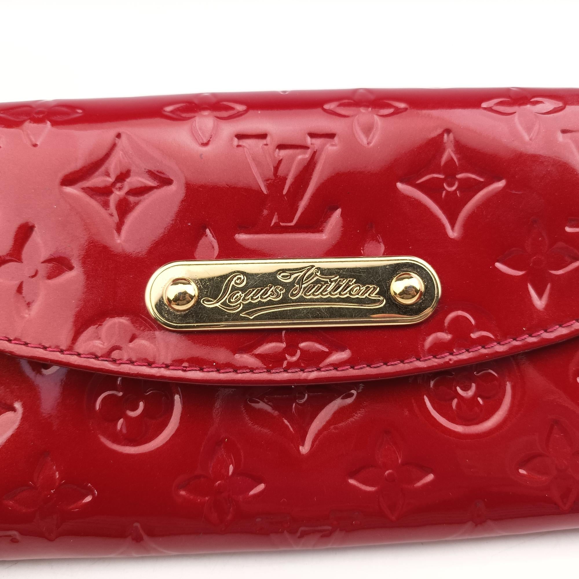 Pre-owned Louis Vuitton Sunset Boulevard Pomme d'Amour Vernis M93543 handbag | stylenewstar
