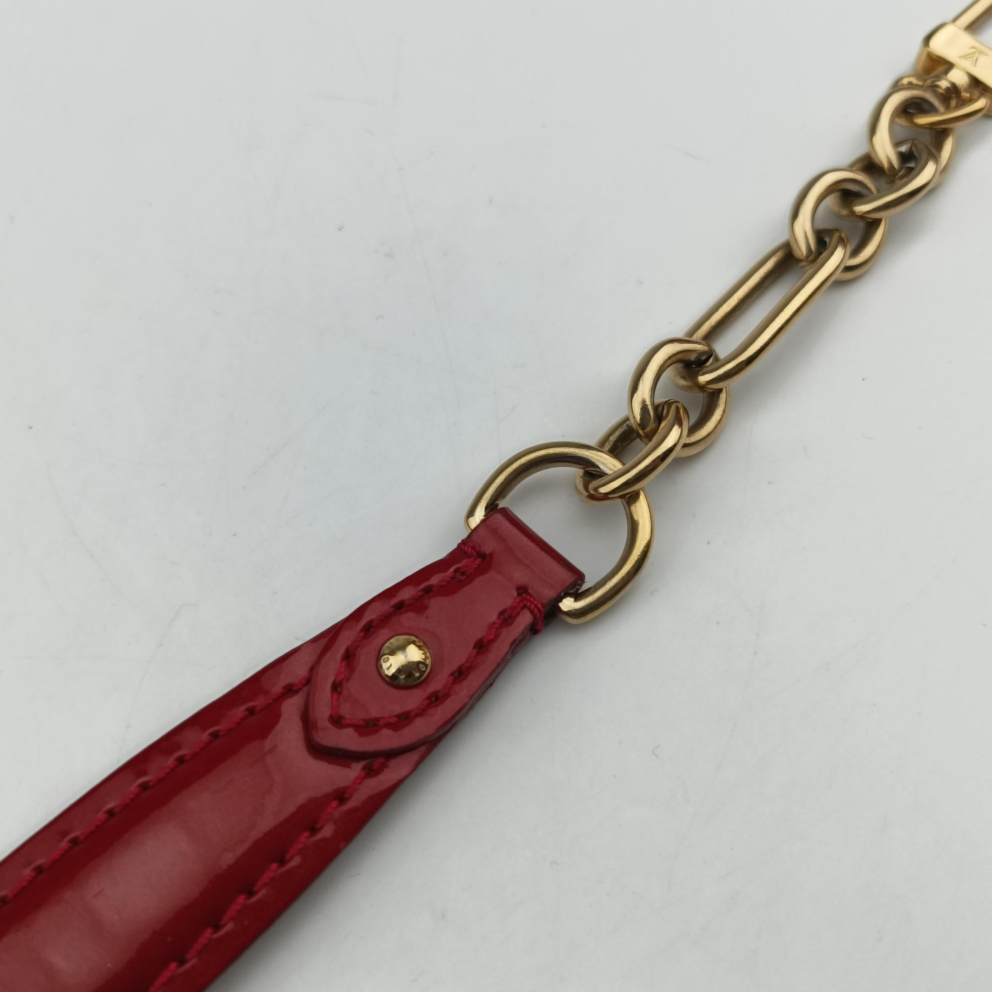 Pre-owned Louis Vuitton Sunset Boulevard Pomme d'Amour Vernis M93543 handbag | stylenewstar
