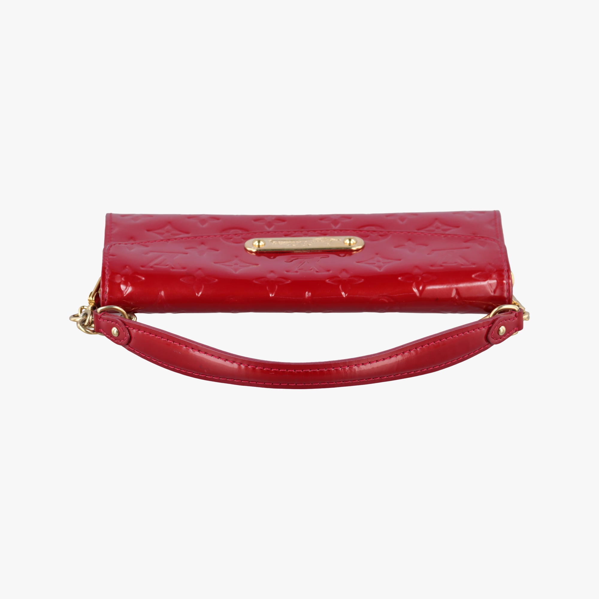 Pre-owned Louis Vuitton Sunset Boulevard Pomme d'Amour Vernis M93543 handbag | stylenewstar