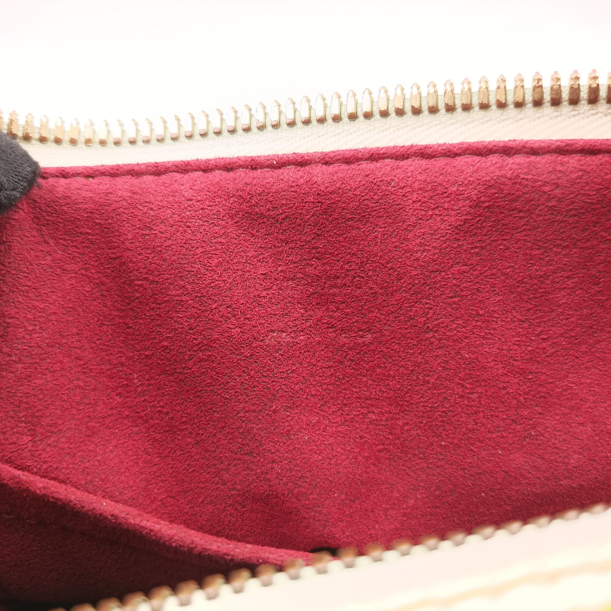 Pre-owned Louis Vuitton RITA white Monogram Multicolor M40125 shoulderbag | stylenewstar