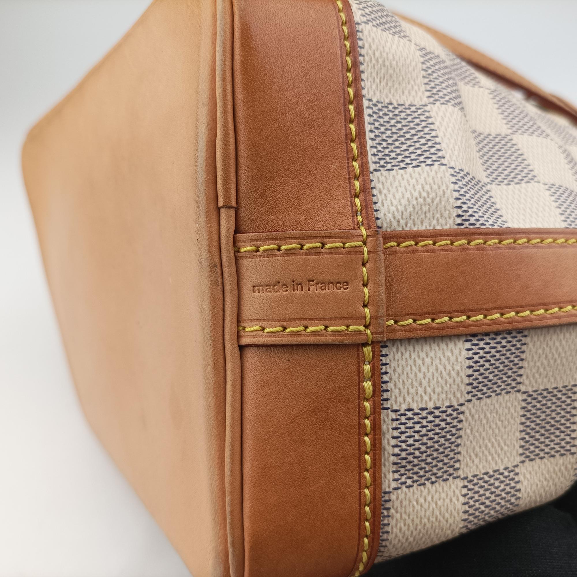 Secondhand Louis Vuitton Noe BB AZUR Damier Canvas N41220 shoulderbag | stylenewstar