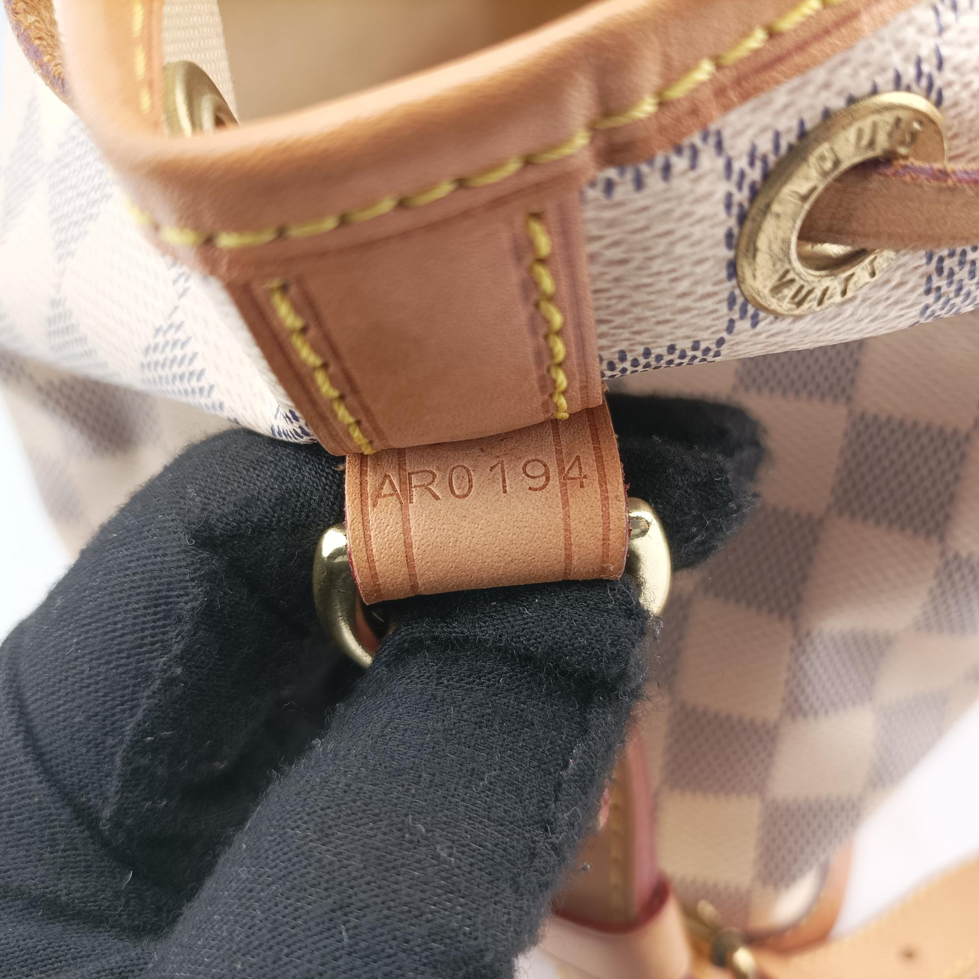 Secondhand Louis Vuitton Noe BB AZUR Damier Canvas N41220 shoulderbag | stylenewstar