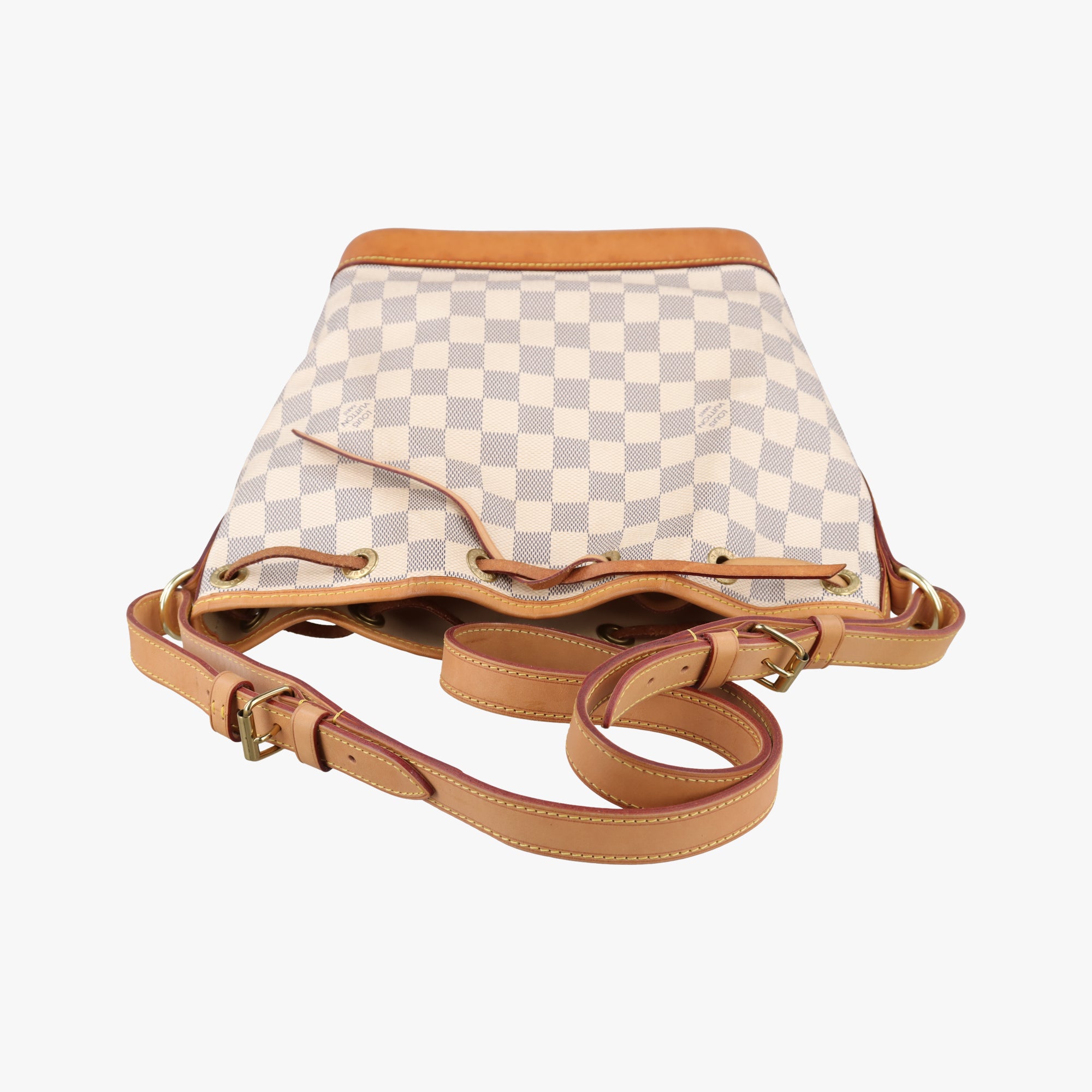 Secondhand Louis Vuitton Noe BB AZUR Damier Canvas N41220 shoulderbag | stylenewstar