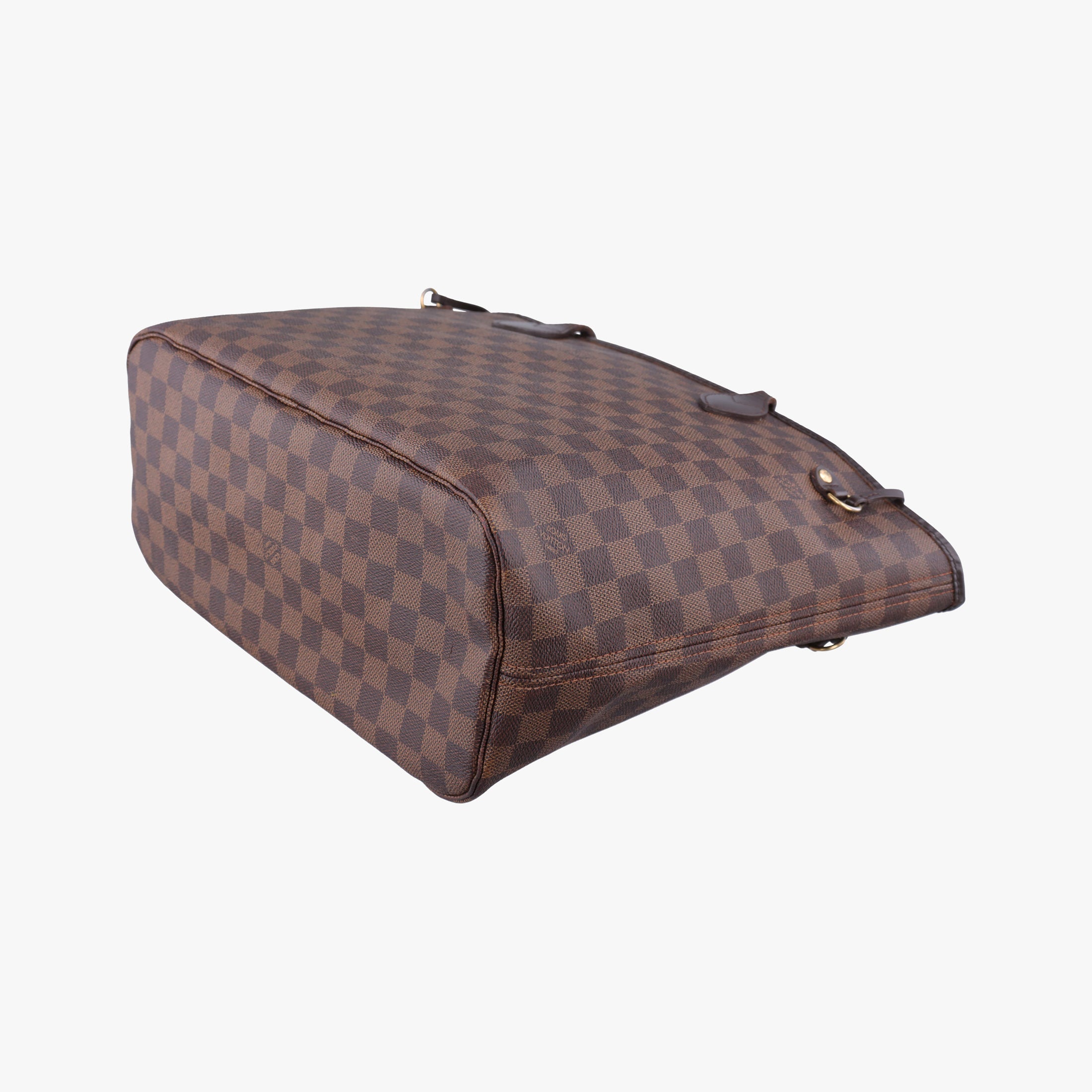 Pre-owned Louis Vuitton NEVERFULL MM EBENE Damier Canvas N51105 shoulderbag | stylenewstar