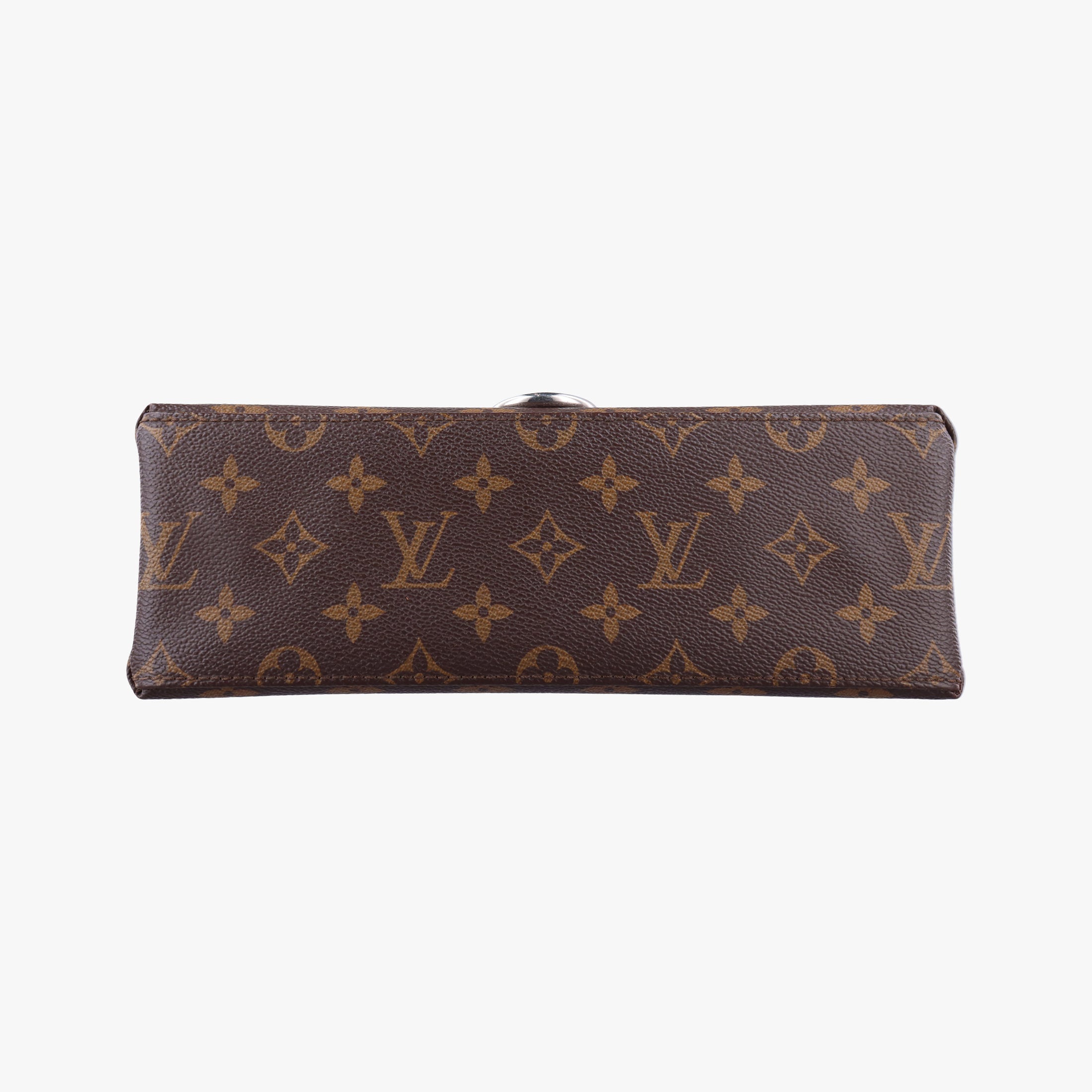 Pre-owned Louis Vuitton SAINT MICHEL brown×COQUELICOT Monogram Canvas×epi M44031 shoulderbag | stylenewstar