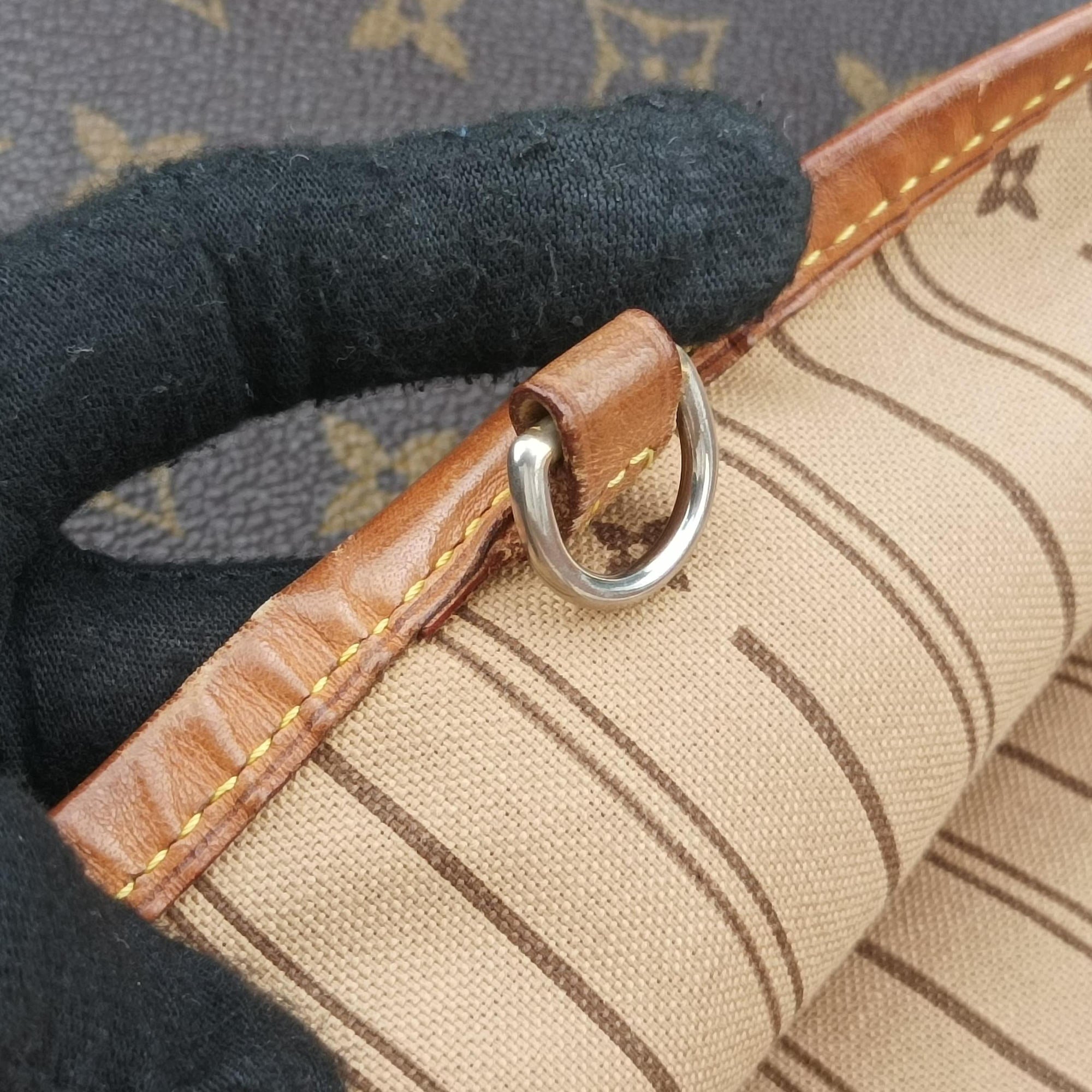 Pre-owned Louis Vuitton Delightful GM Brown Monogram Canvas M40354 shoulderbag | stylenewstar