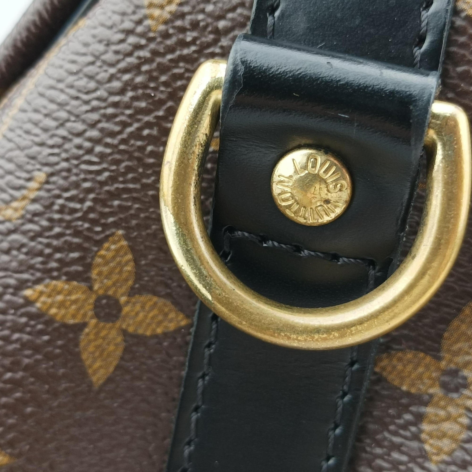 Vintage Louis Vuitton My World Tour Speedy Bandouliere 30 brown×multicolor Monogram Patches  shoulderbag | stylenewstar