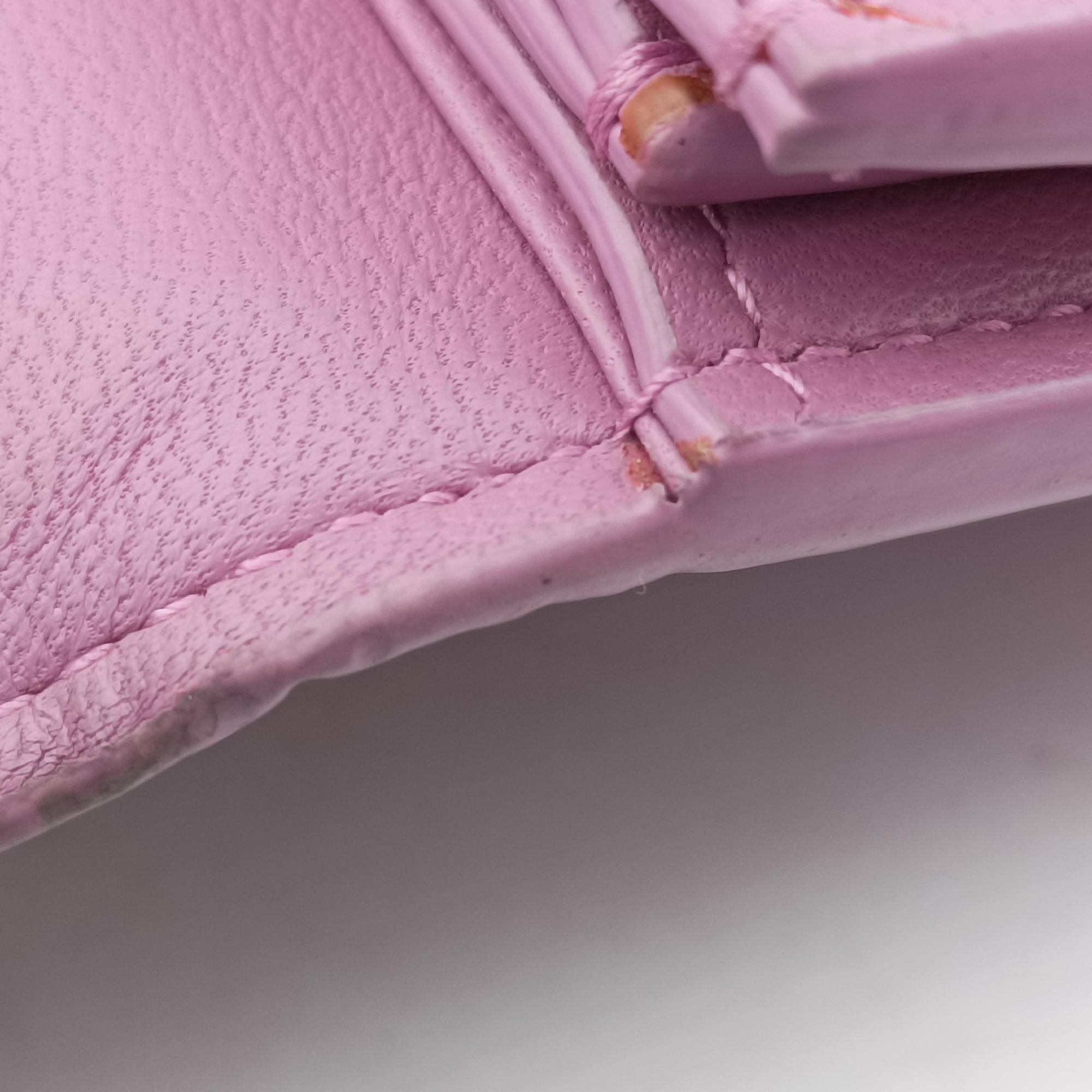 Pre-owned Bottega Veneta Intrecciato Purple lambskin  shoulderbag | stylenewstar