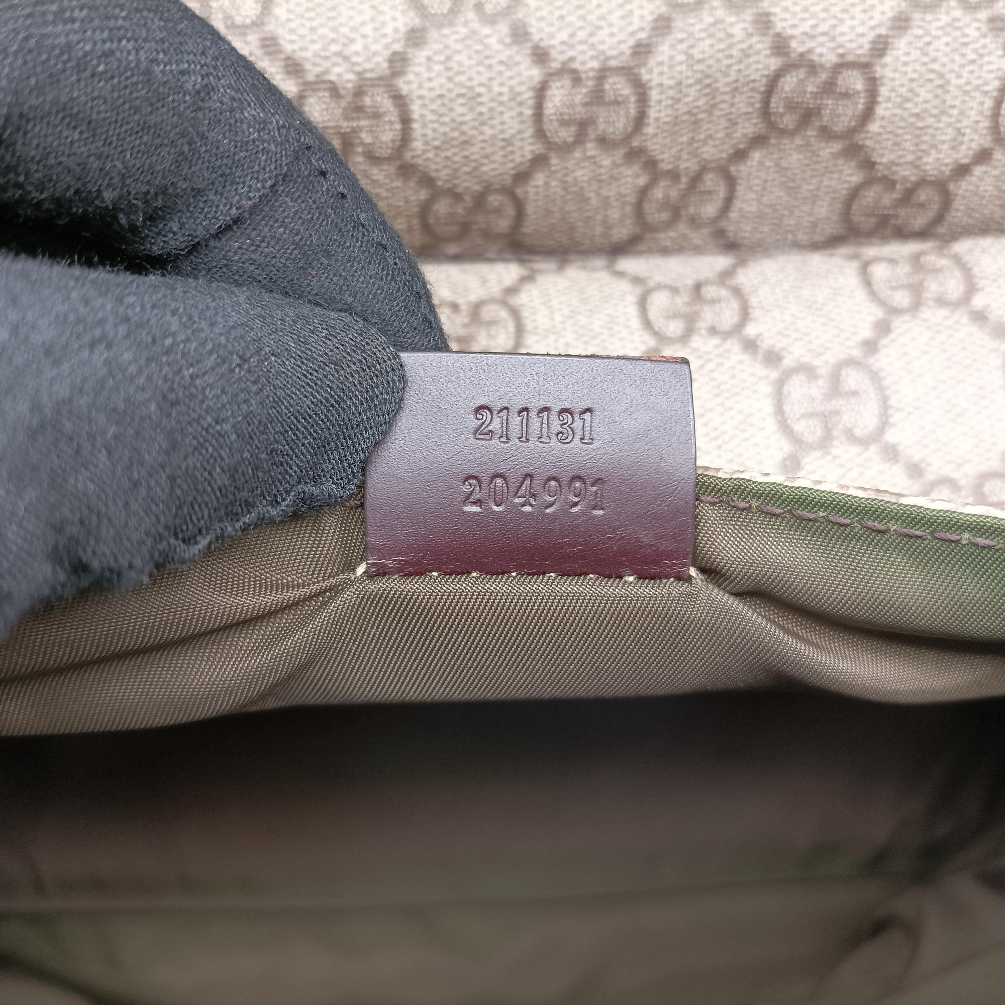 Pre-owned Gucci GG Supreme DiaperBag Brown PVC coated canvas 211131 shoulderbag | stylenewstar