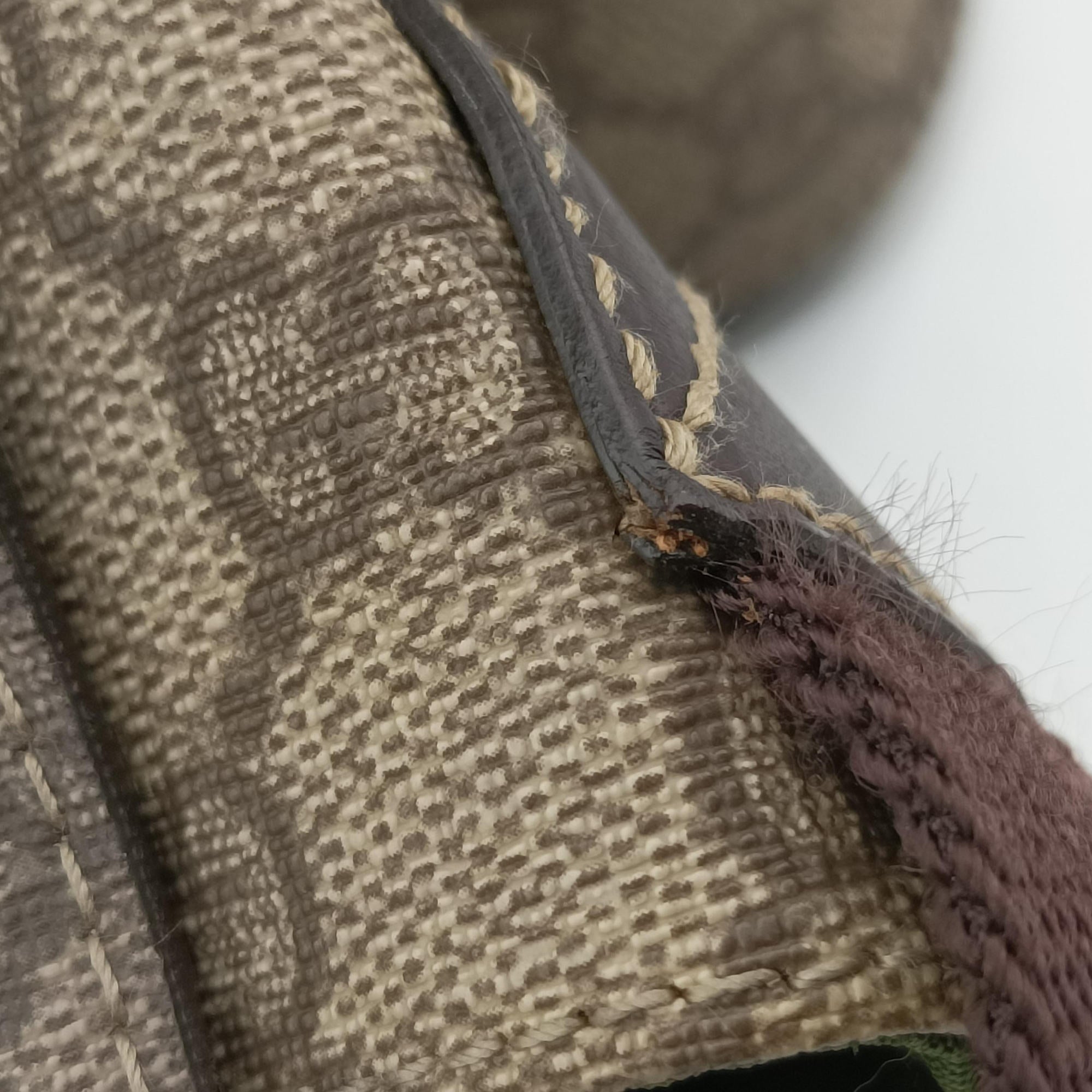 Pre-owned Gucci GG Supreme DiaperBag Brown PVC coated canvas 211131 shoulderbag | stylenewstar