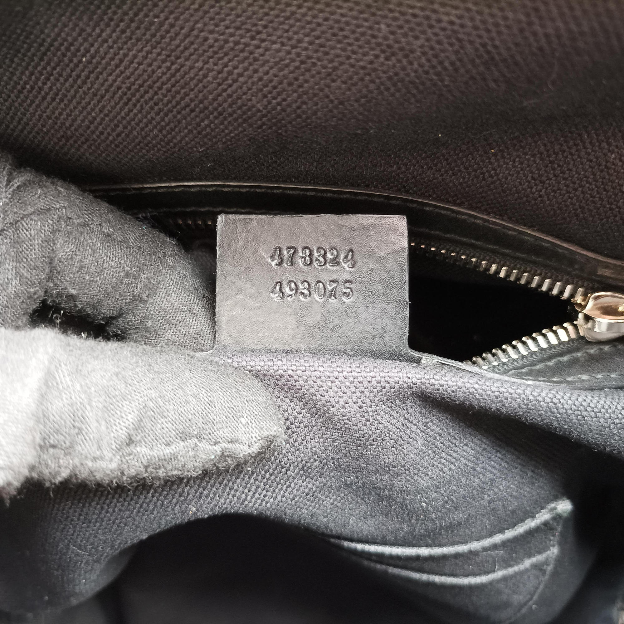 Pre-owned Gucci GG Supreme Black PVC coated canvas x Leather 478324 backpack/rucksack | stylenewstar