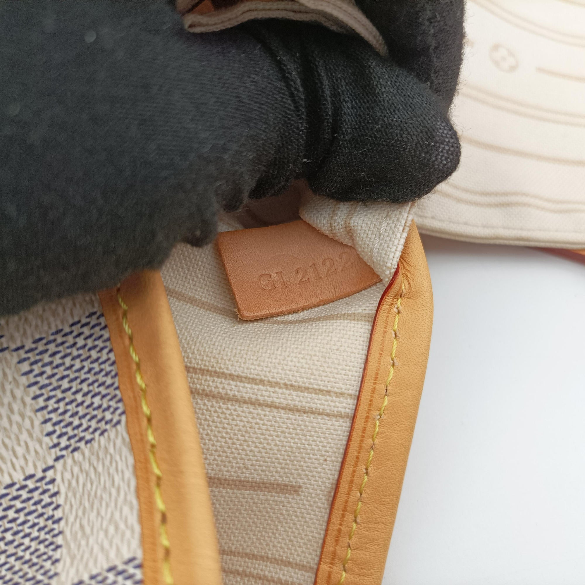 Vintage Louis Vuitton Neverfull MM Azur Damier Canvas N51107 shoulderbag | stylenewstar