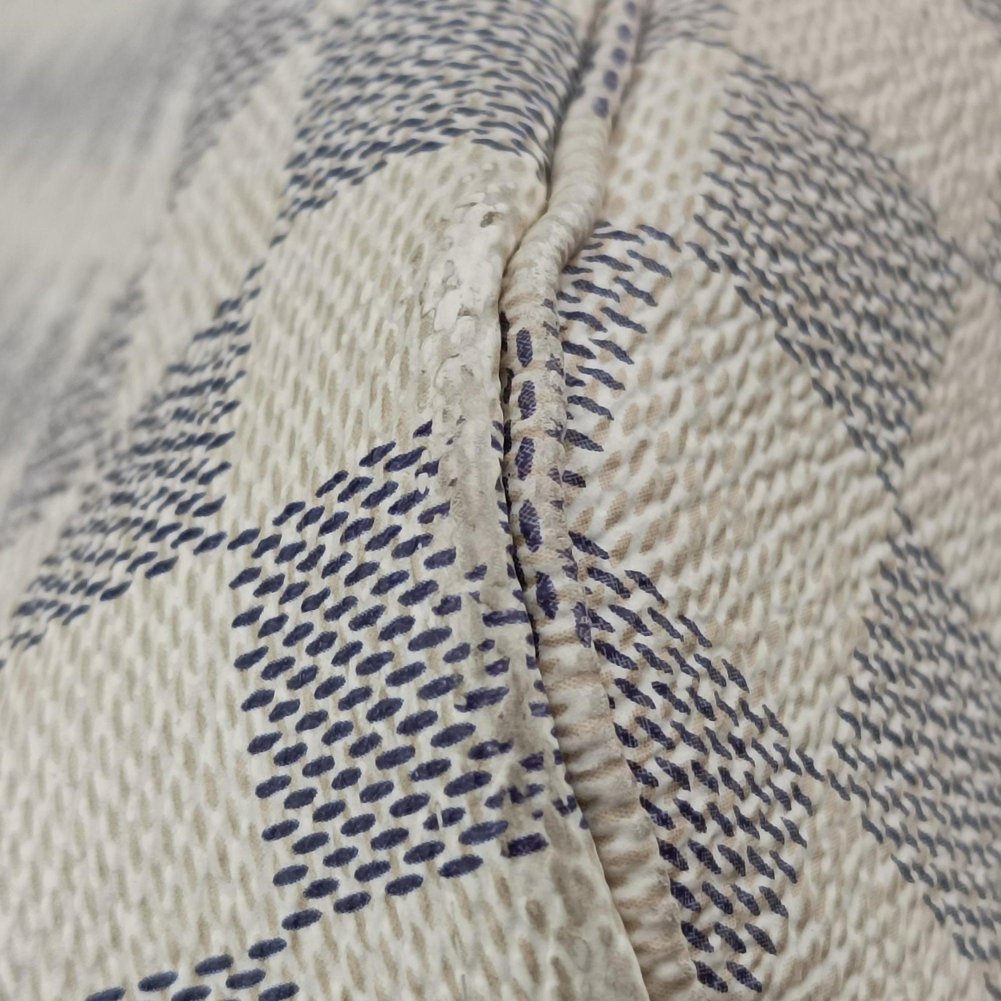 Vintage Louis Vuitton Neverfull MM Azur Damier Canvas N51107 shoulderbag | stylenewstar