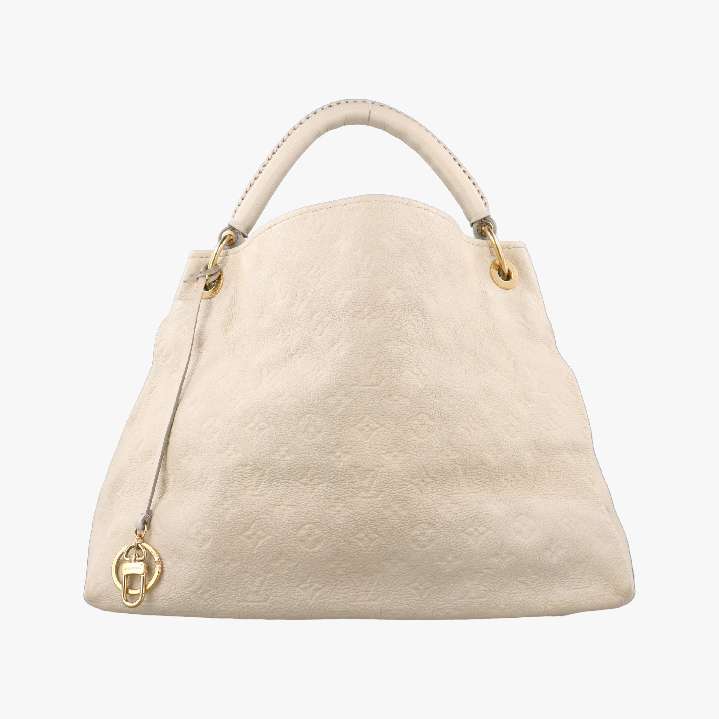 Pre-owned Louis Vuitton ARTSY MM NEIGE Monogram Empreinte M93449 shoulderbag | stylenewstar