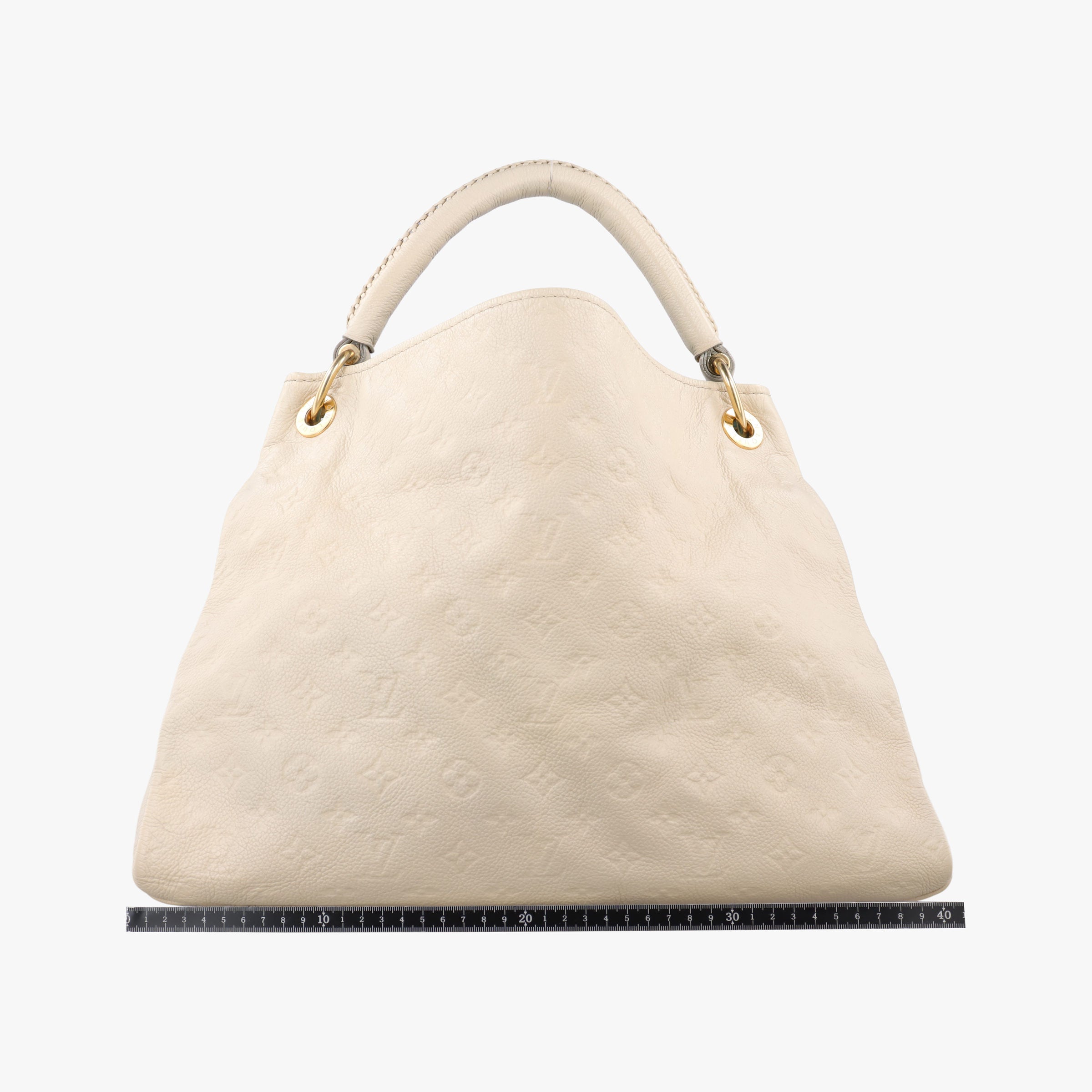 Pre-owned Louis Vuitton ARTSY MM NEIGE Monogram Empreinte M93449 shoulderbag | stylenewstar