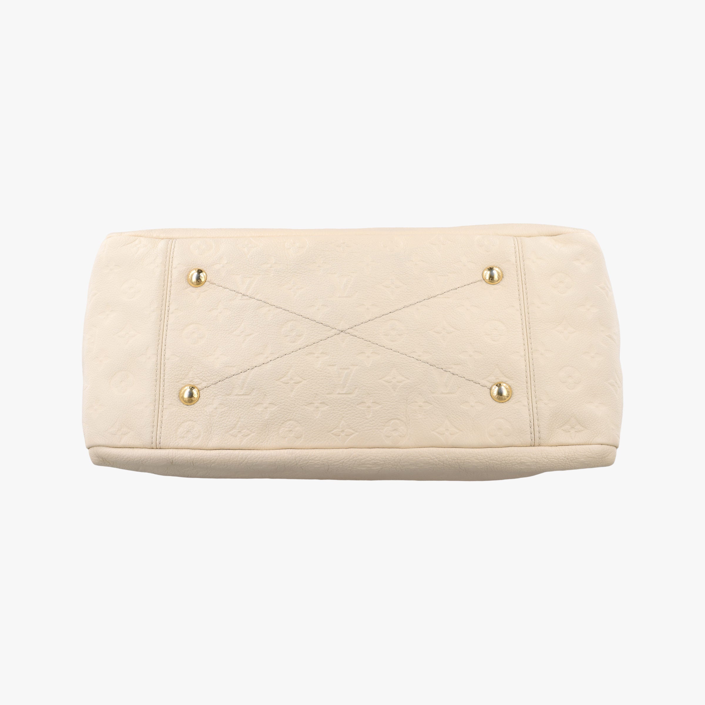 Pre-owned Louis Vuitton ARTSY MM NEIGE Monogram Empreinte M93449 shoulderbag | stylenewstar
