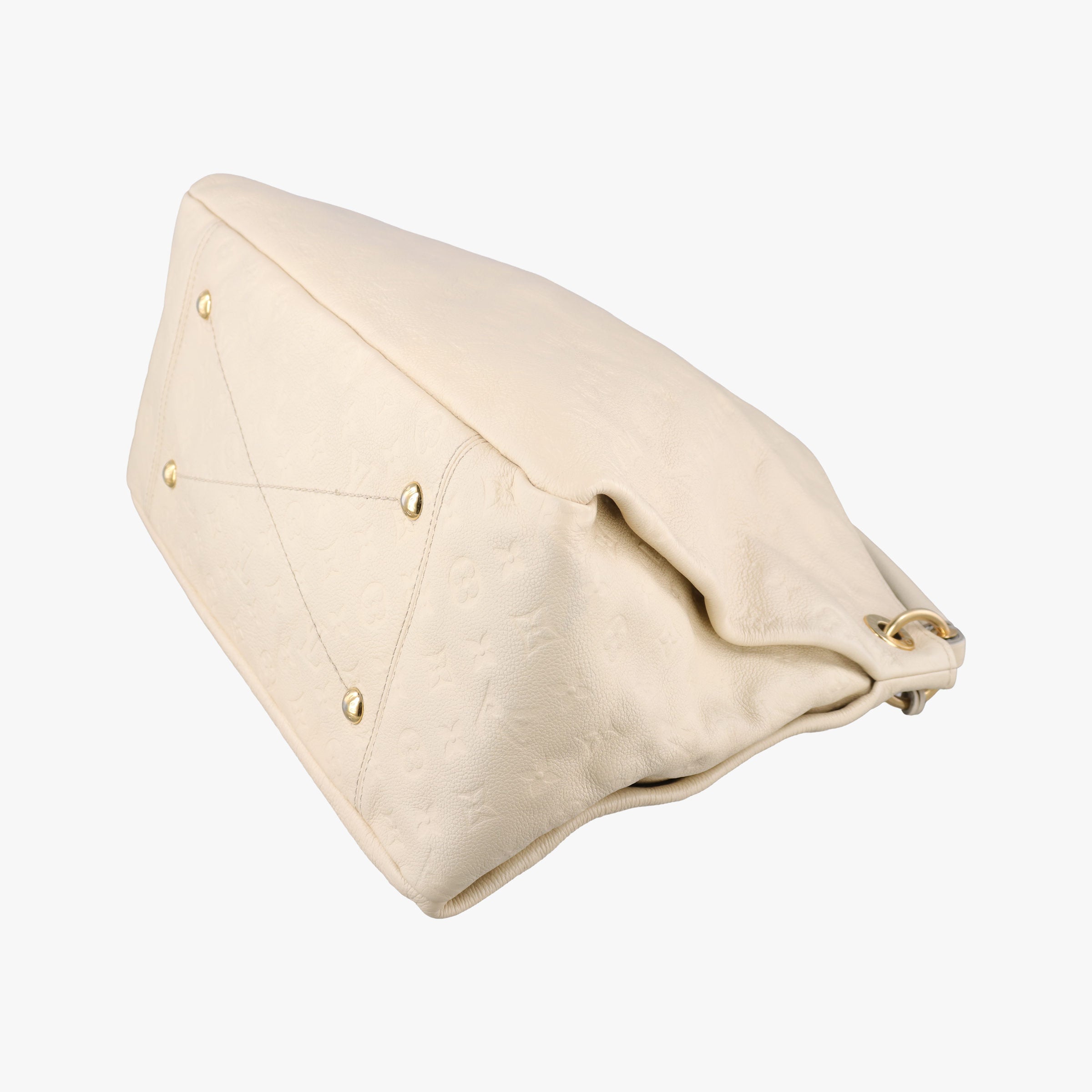 Pre-owned Louis Vuitton ARTSY MM NEIGE Monogram Empreinte M93449 shoulderbag | stylenewstar