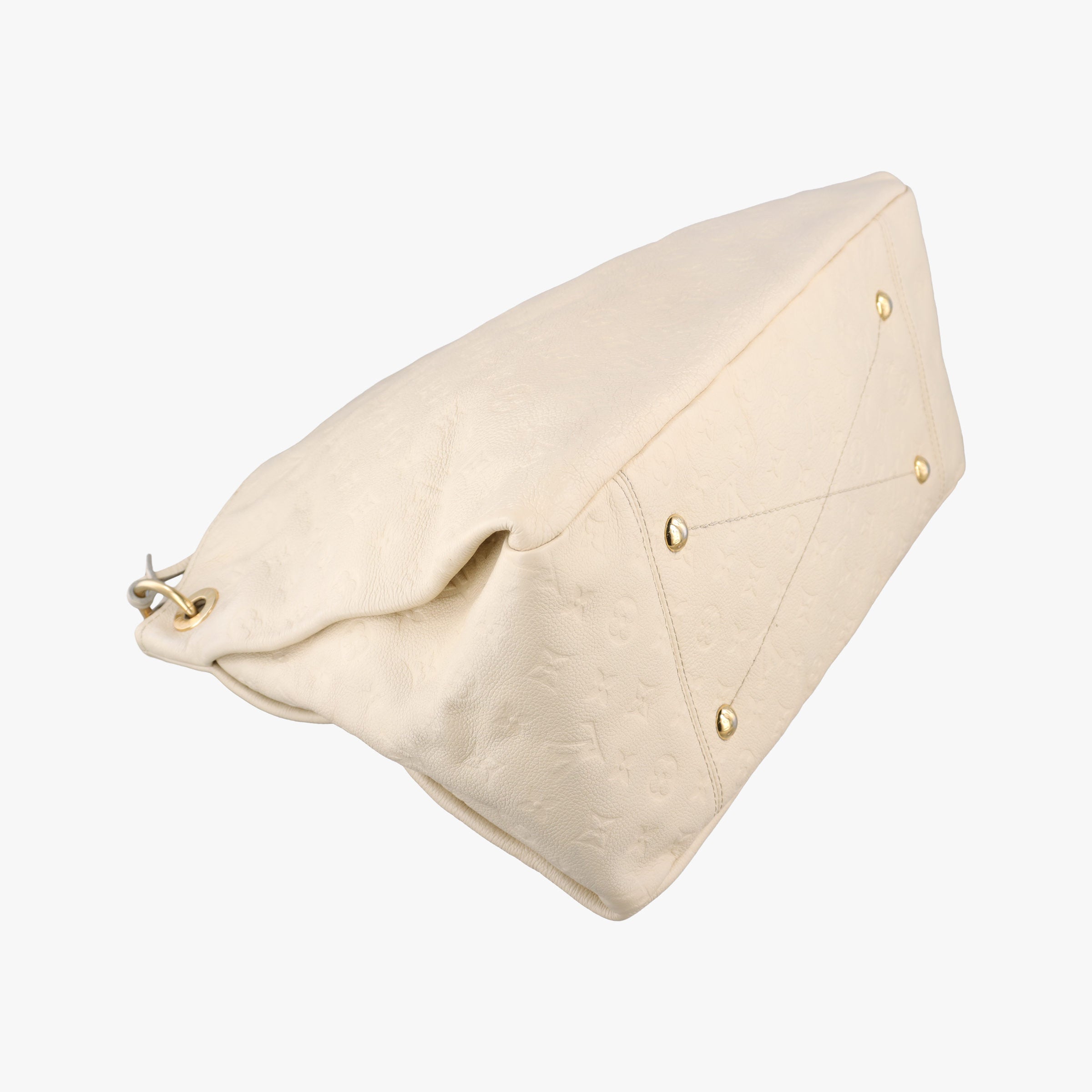 Pre-owned Louis Vuitton ARTSY MM NEIGE Monogram Empreinte M93449 shoulderbag | stylenewstar