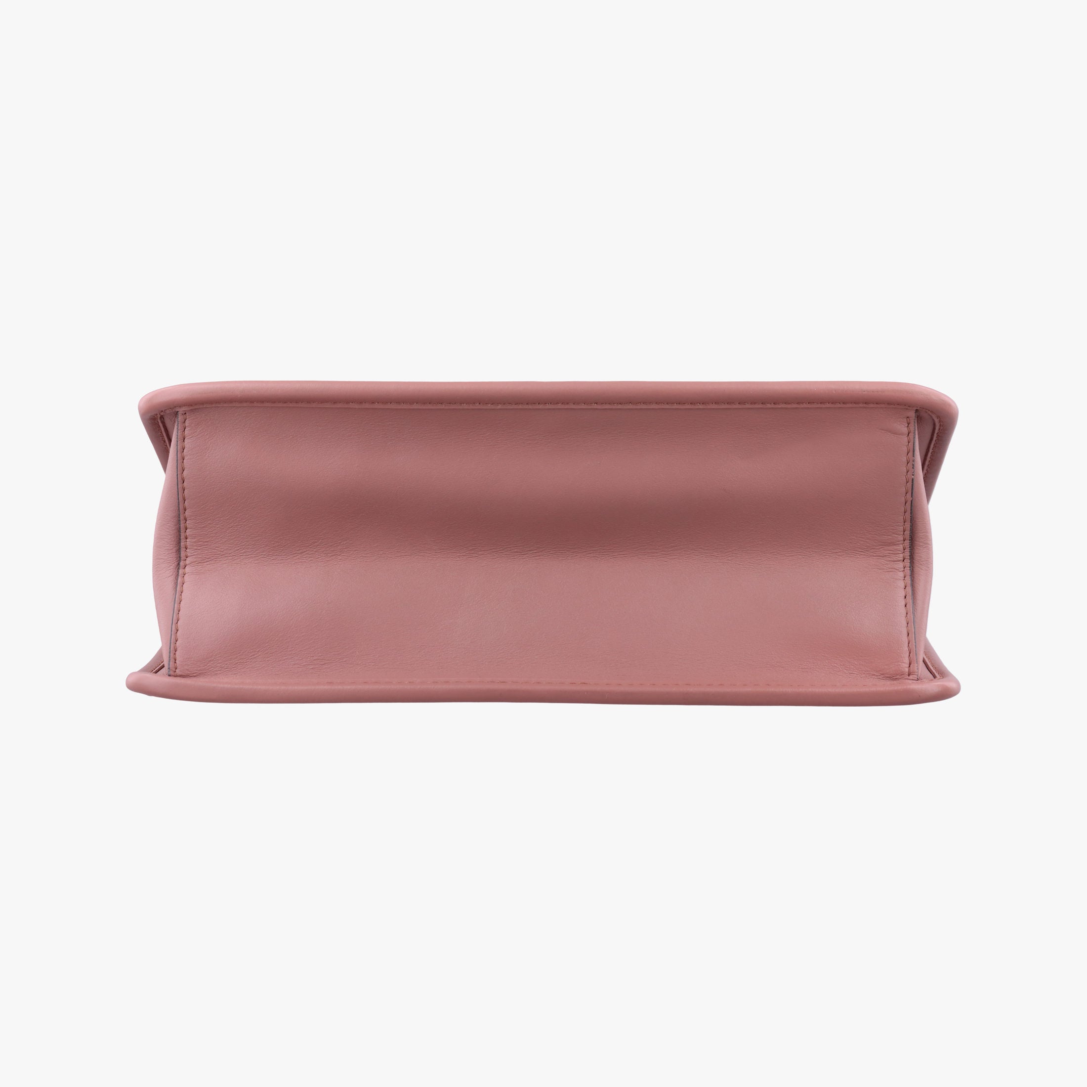 Pre-owned Fendi Kan I F Pink Leather 8BT284 shoulderbag | stylenewstar