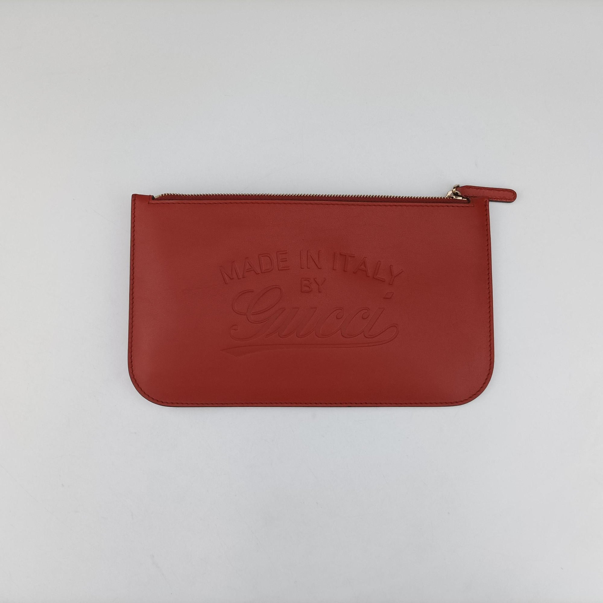 Pre-owned Gucci GG Craft orange×beige canvas×leather 247209 shoulderbag | stylenewstar