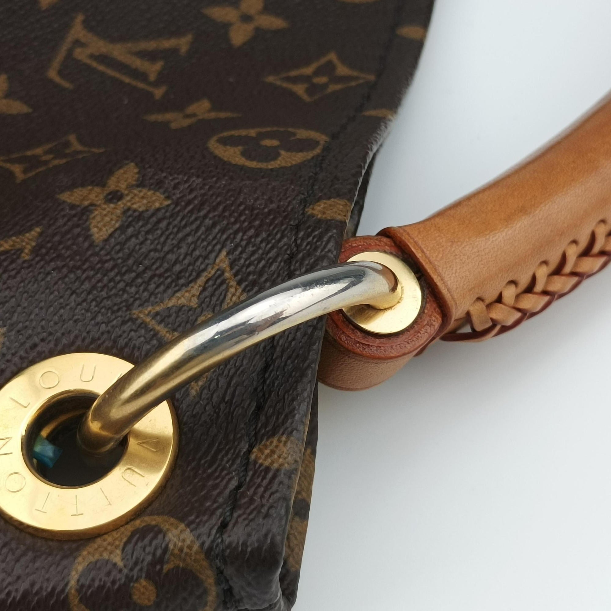 Secondhand Louis Vuitton ARTSY MM Brown Monogram Canvas M40249 handbag | stylenewstar