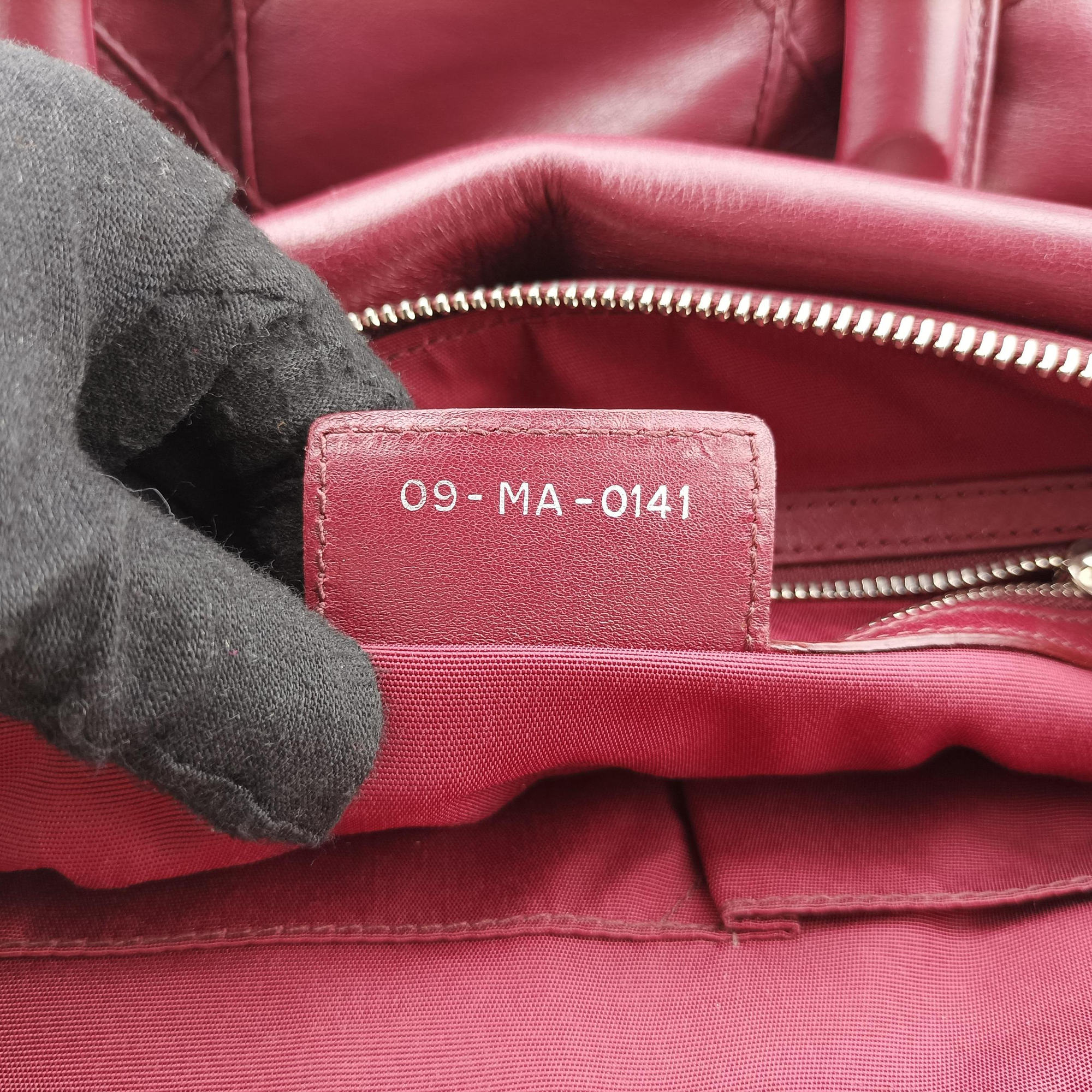 Vintage Christian Dior Granville Red lambskin  handbag | stylenewstar