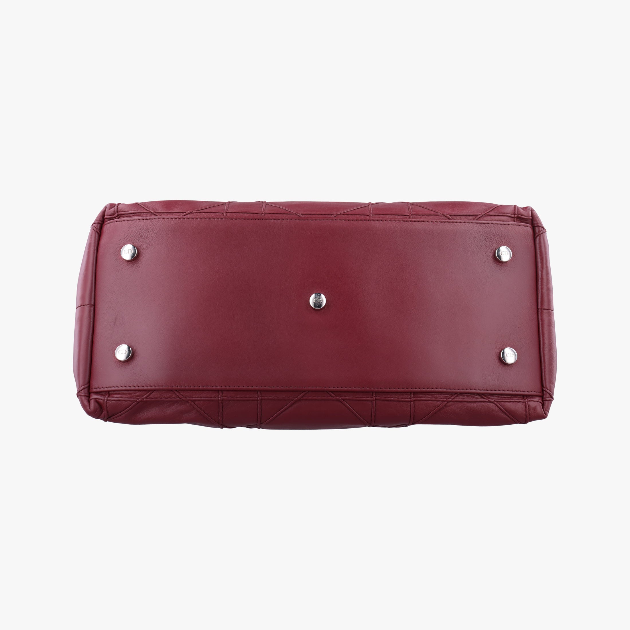 Vintage Christian Dior Granville Red lambskin  handbag | stylenewstar