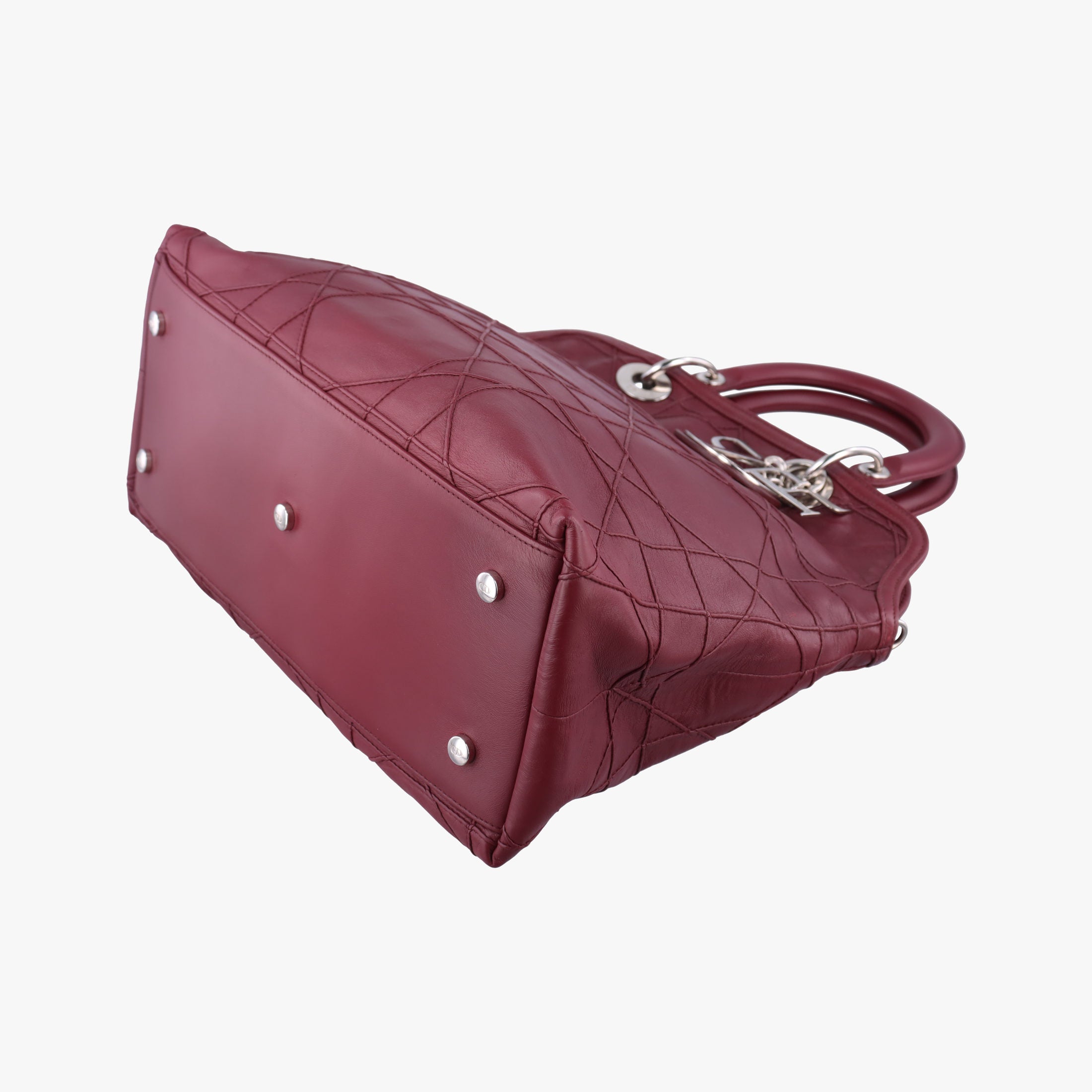 Vintage Christian Dior Granville Red lambskin  handbag | stylenewstar