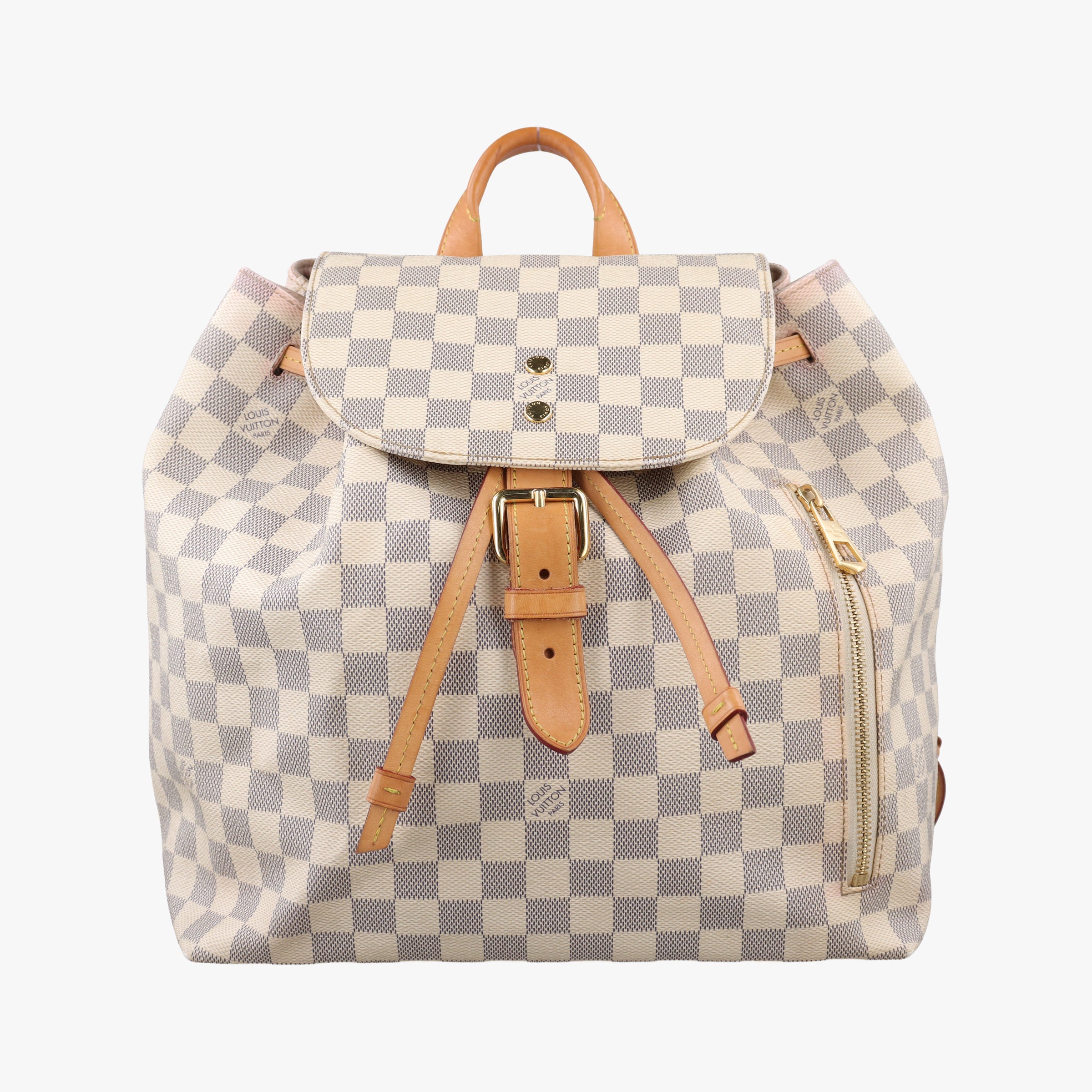 Pre-owned Louis Vuitton SPERONE　 AZUR Damier Canvas N41578 backpack/rucksack | stylenewstar