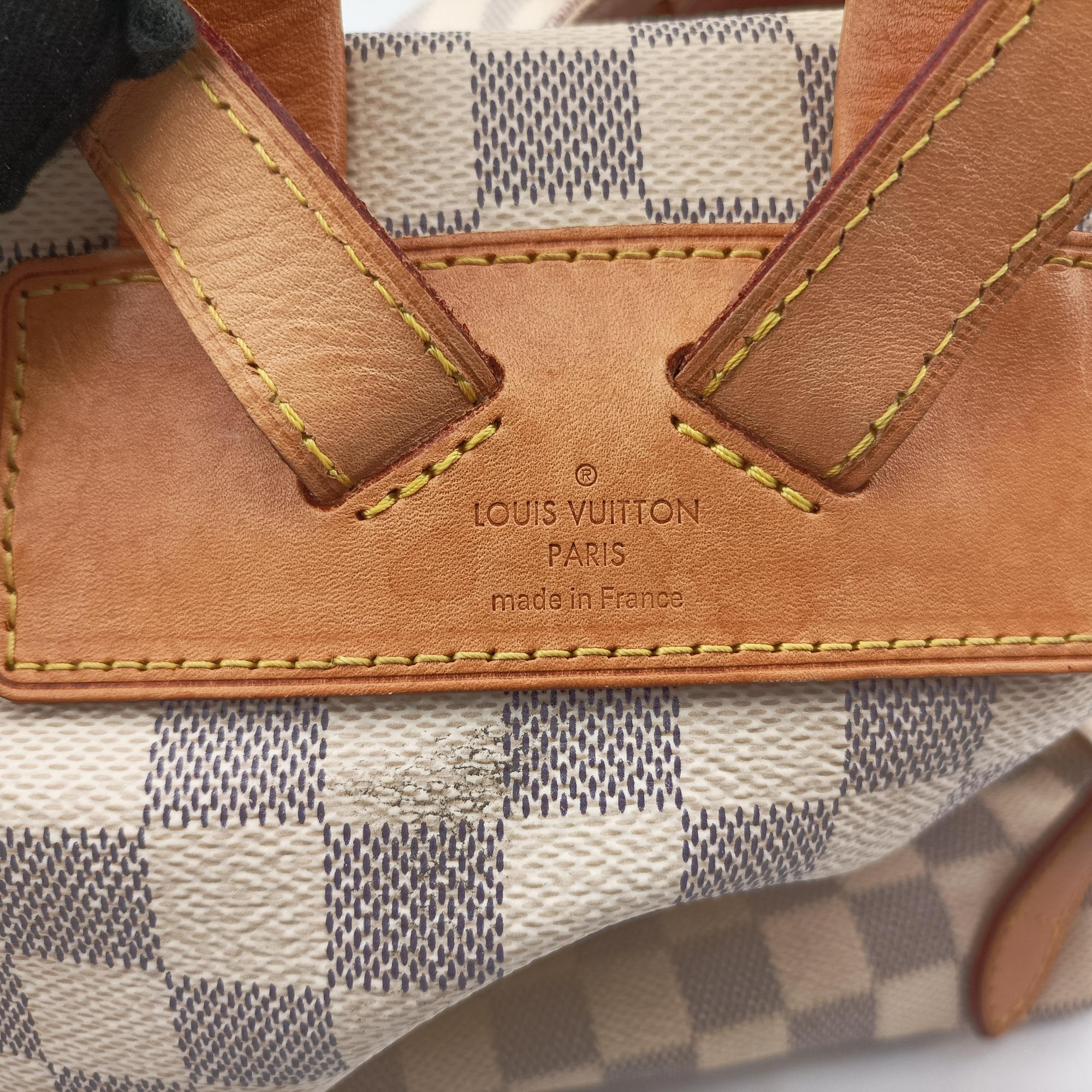 Pre-owned Louis Vuitton SPERONE　 AZUR Damier Canvas N41578 backpack/rucksack | stylenewstar