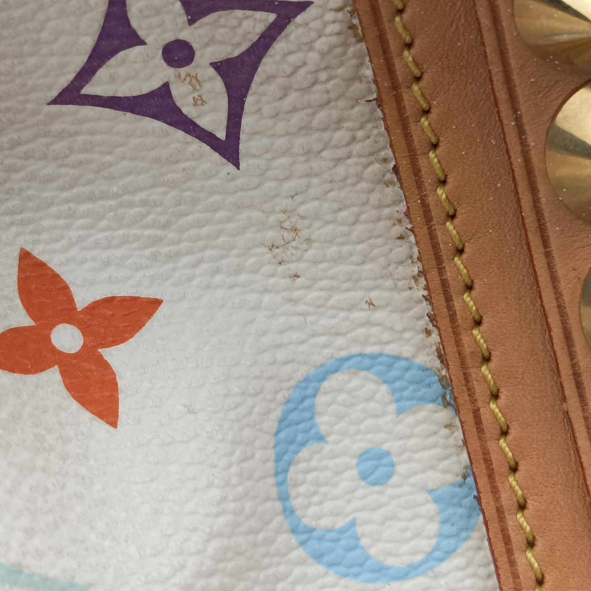 Vintage Louis Vuitton COURTNEY MM Bron Monogram Multicolor M45641 shoulderbag | stylenewstar