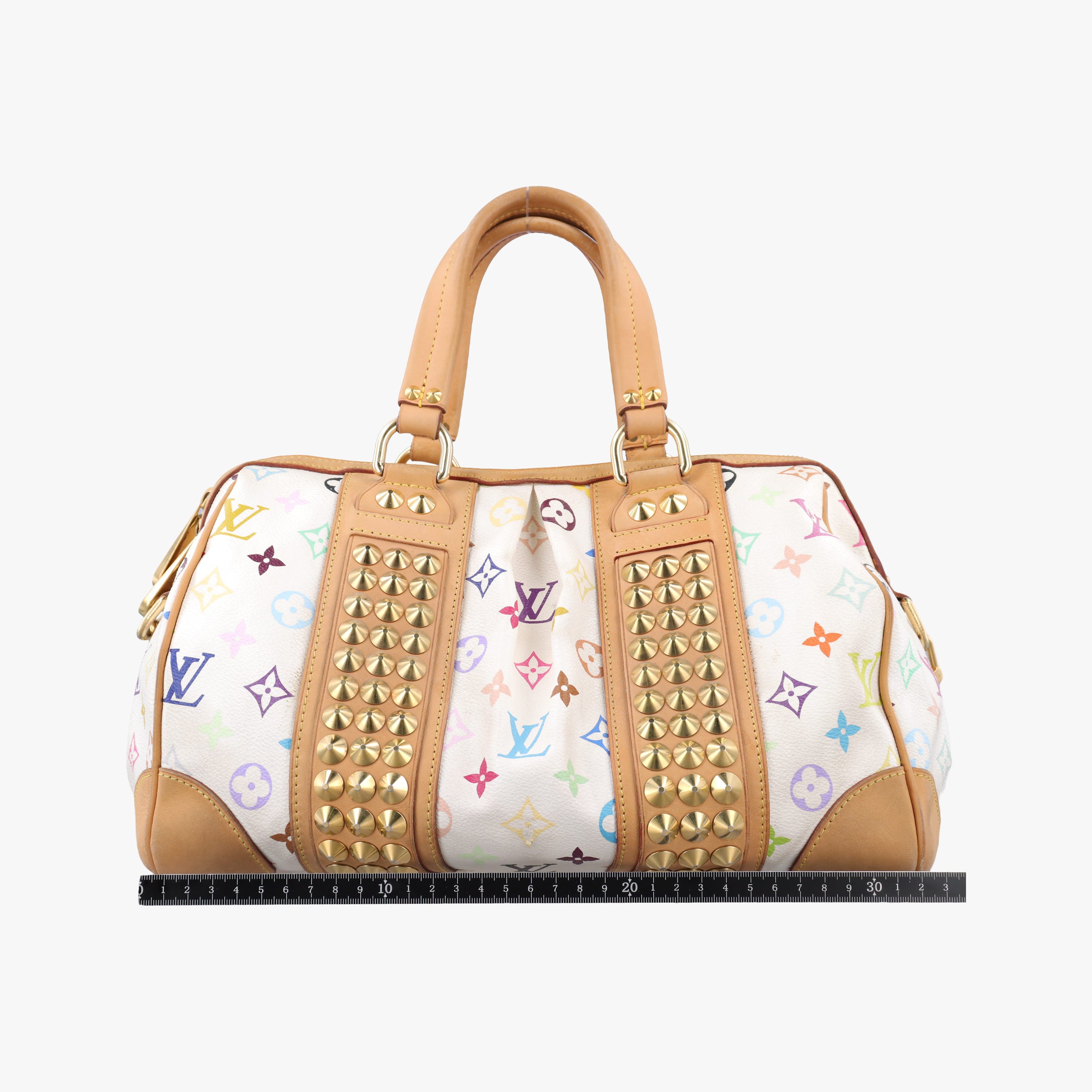 Vintage Louis Vuitton COURTNEY MM Bron Monogram Multicolor M45641 shoulderbag | stylenewstar