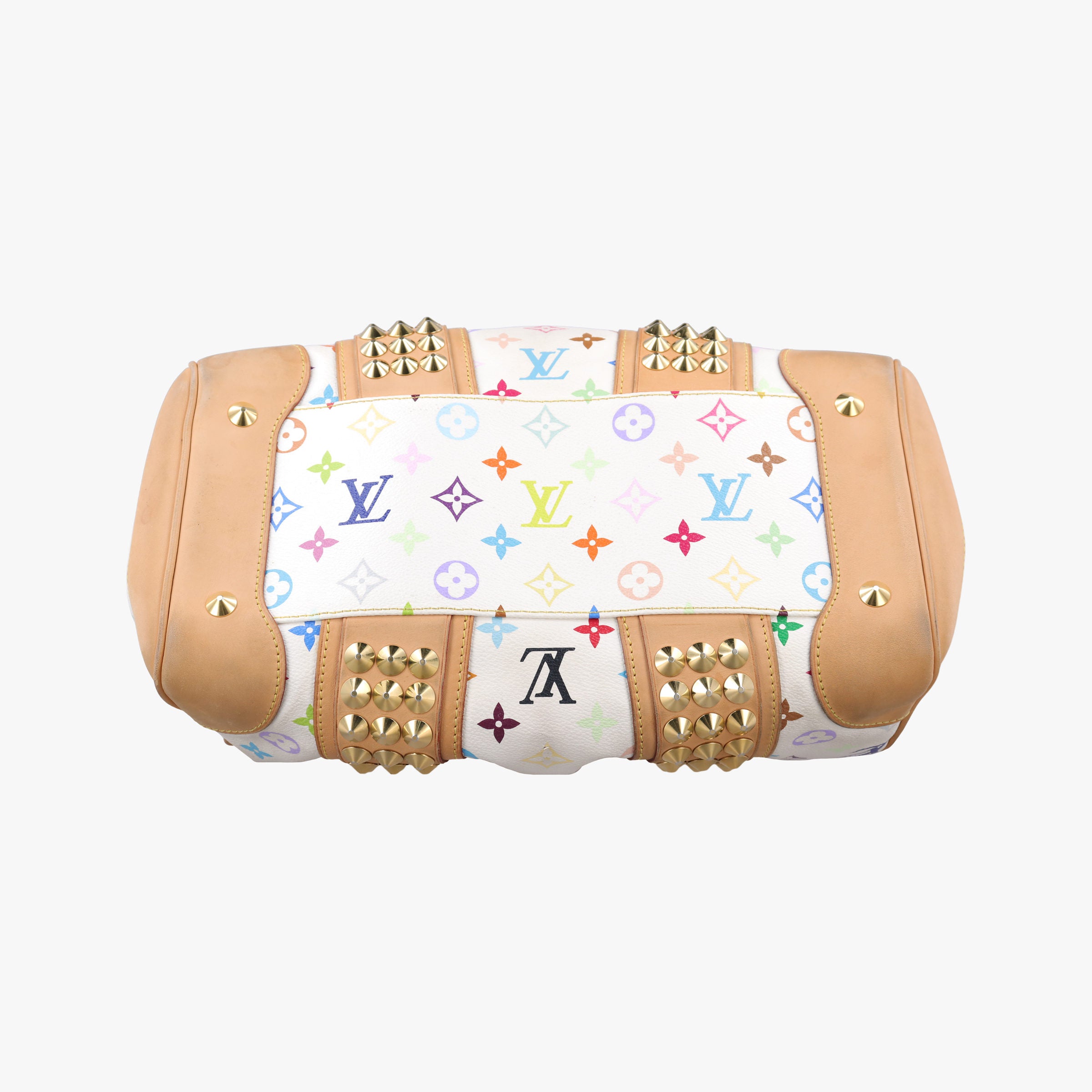 Vintage Louis Vuitton COURTNEY MM Bron Monogram Multicolor M45641 shoulderbag | stylenewstar