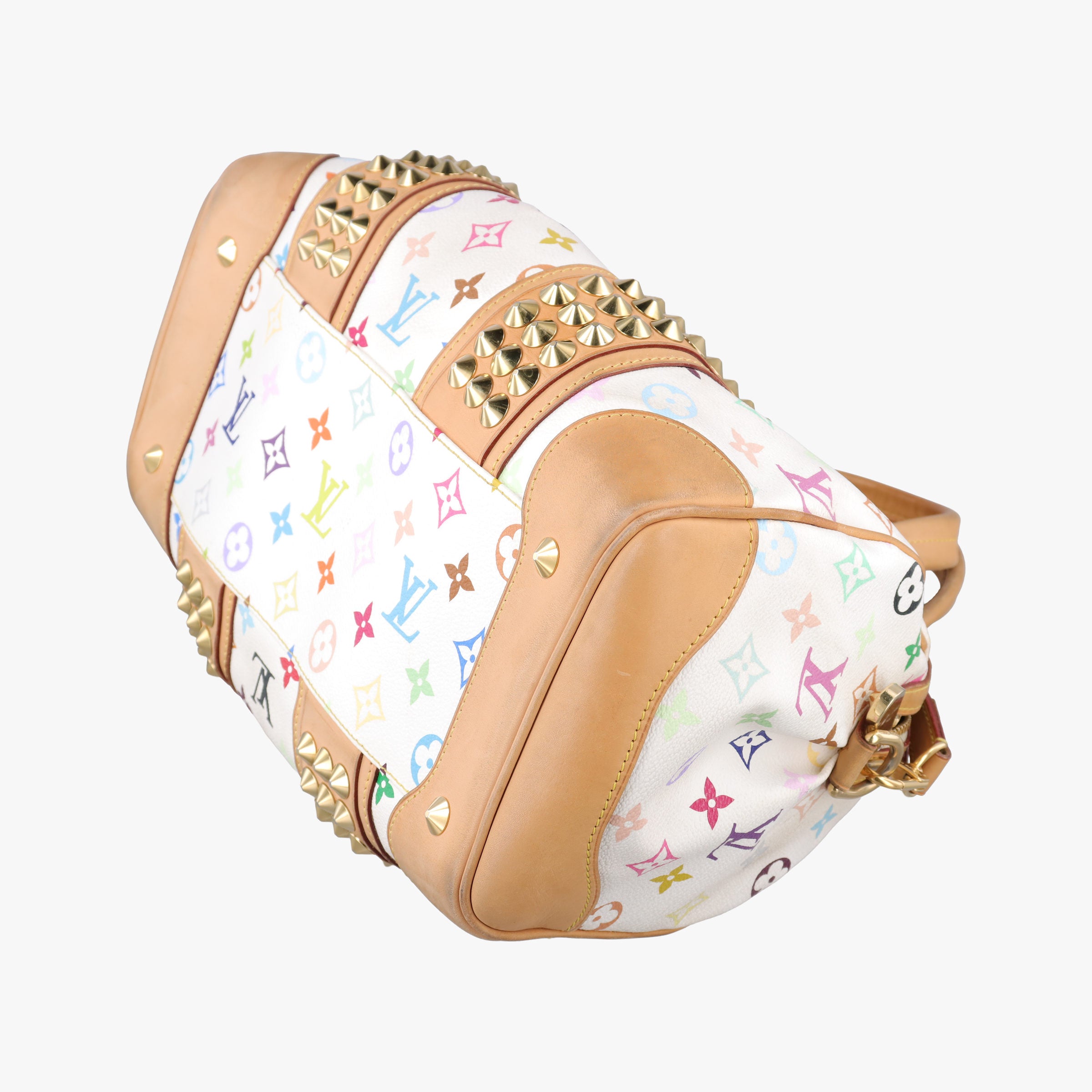 Vintage Louis Vuitton COURTNEY MM Bron Monogram Multicolor M45641 shoulderbag | stylenewstar