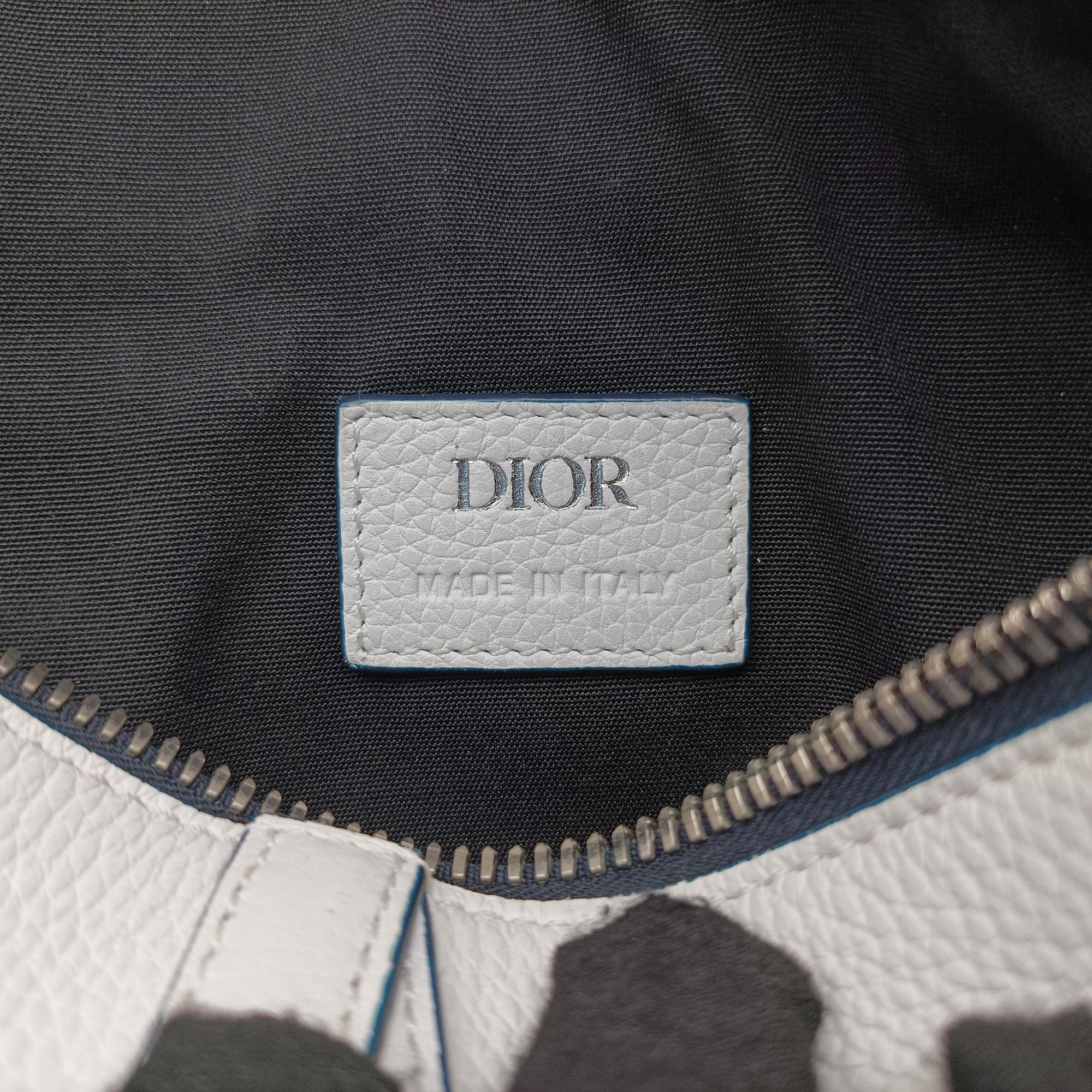 Pre-owned Christian Dior Saddle White×Red Leather  crossbodybag | stylenewstar