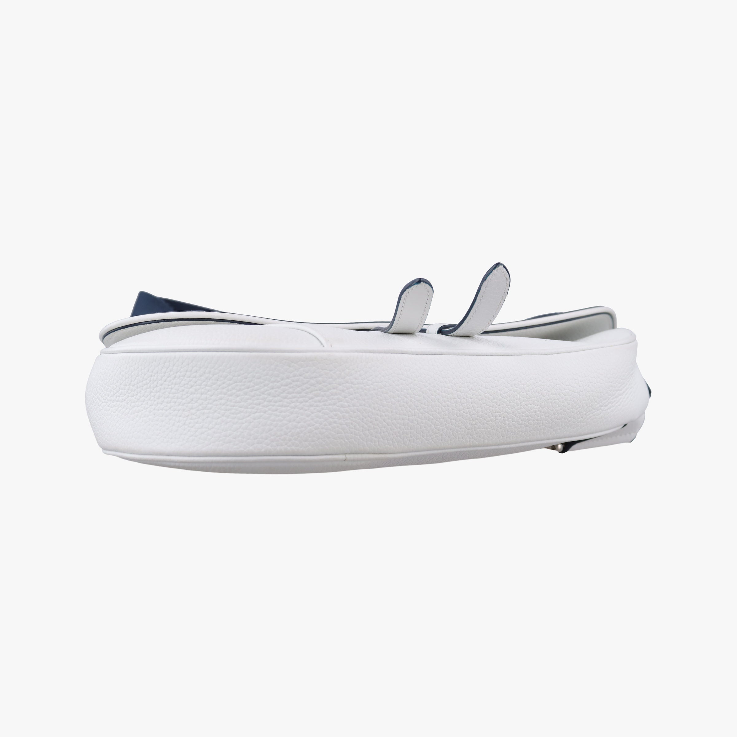 Pre-owned Christian Dior Saddle White×Red Leather  crossbodybag | stylenewstar
