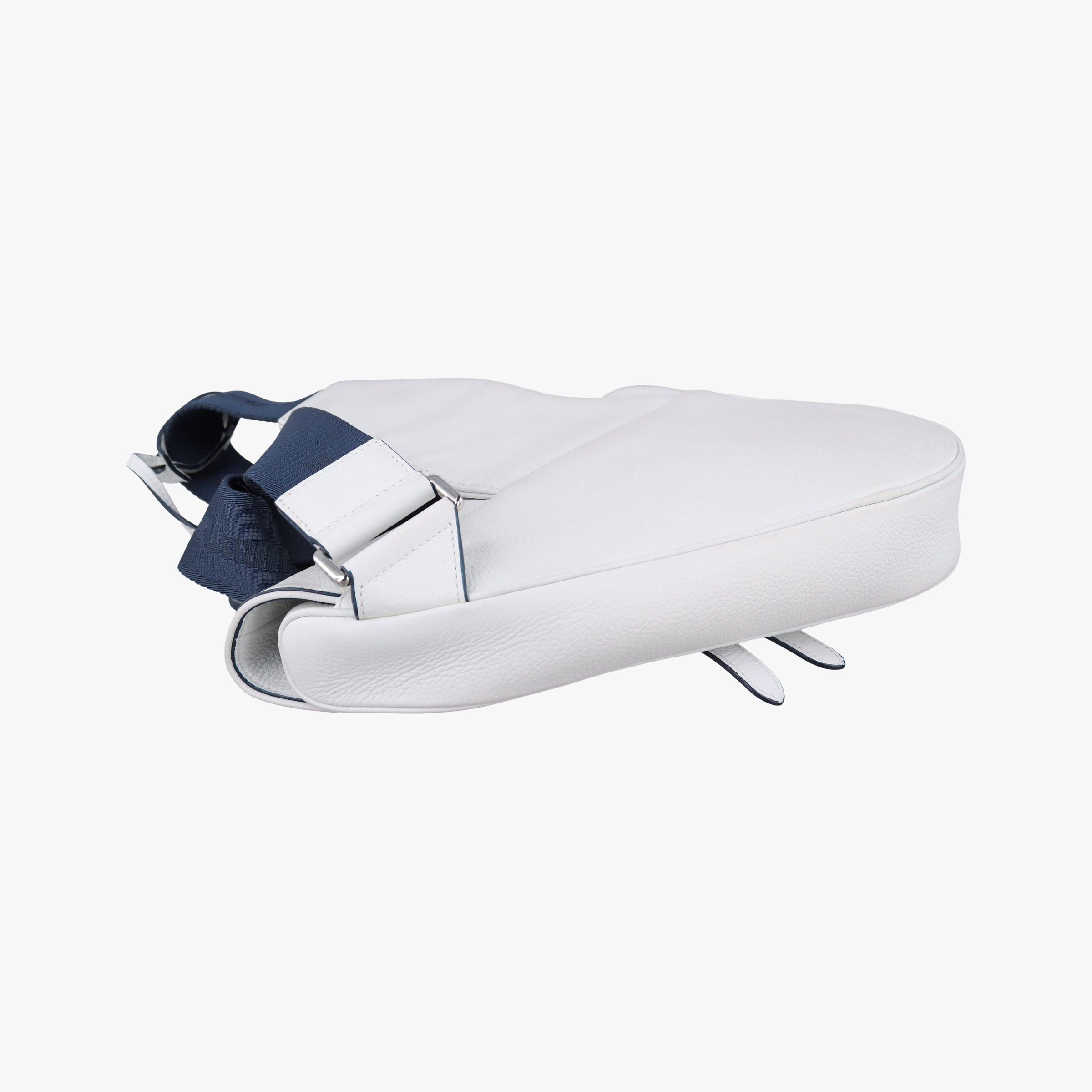 Pre-owned Christian Dior Saddle White×Red Leather  crossbodybag | stylenewstar