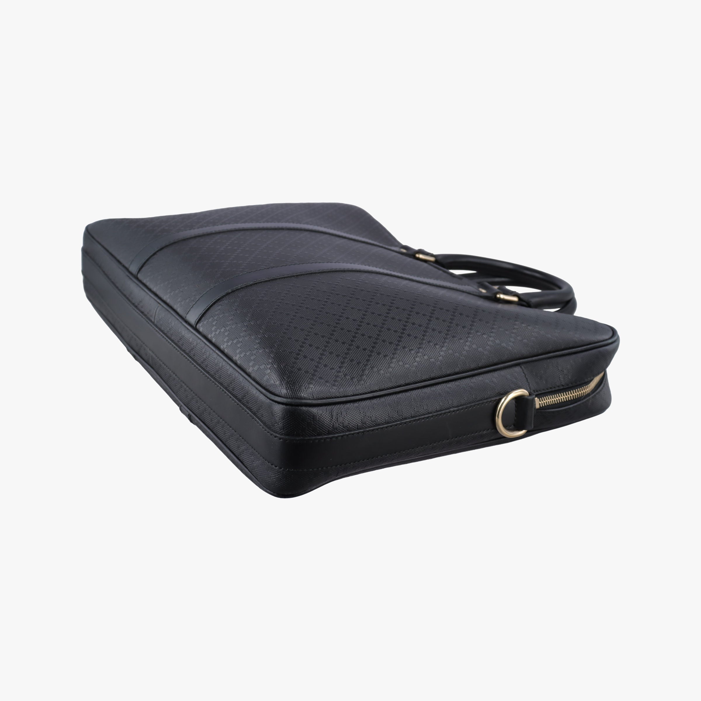 Vintage Gucci Diamante Black Leather 208463 shoulderbag | stylenewstar