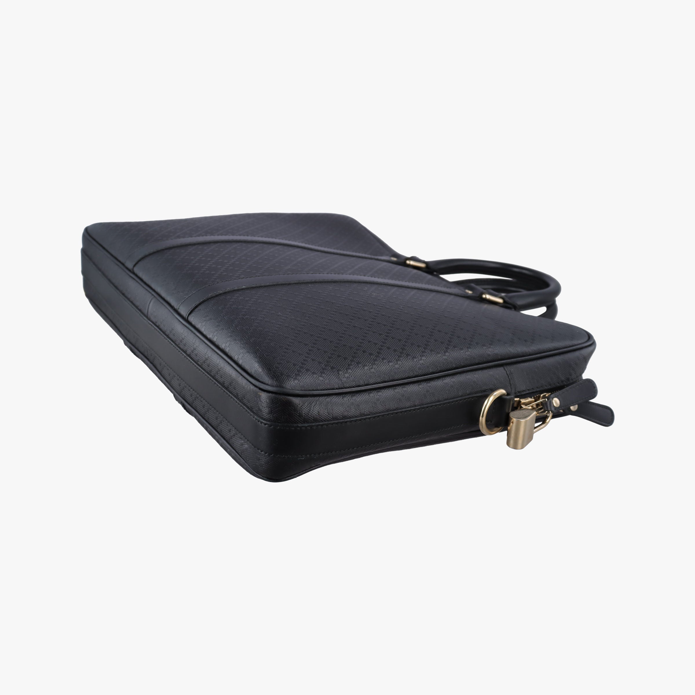 Vintage Gucci Diamante Black Leather 208463 shoulderbag | stylenewstar