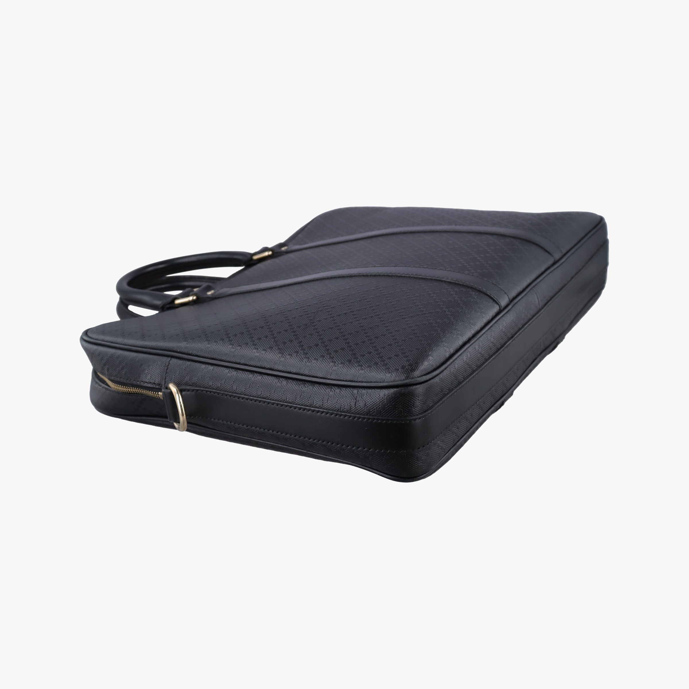 Vintage Gucci Diamante Black Leather 208463 shoulderbag | stylenewstar