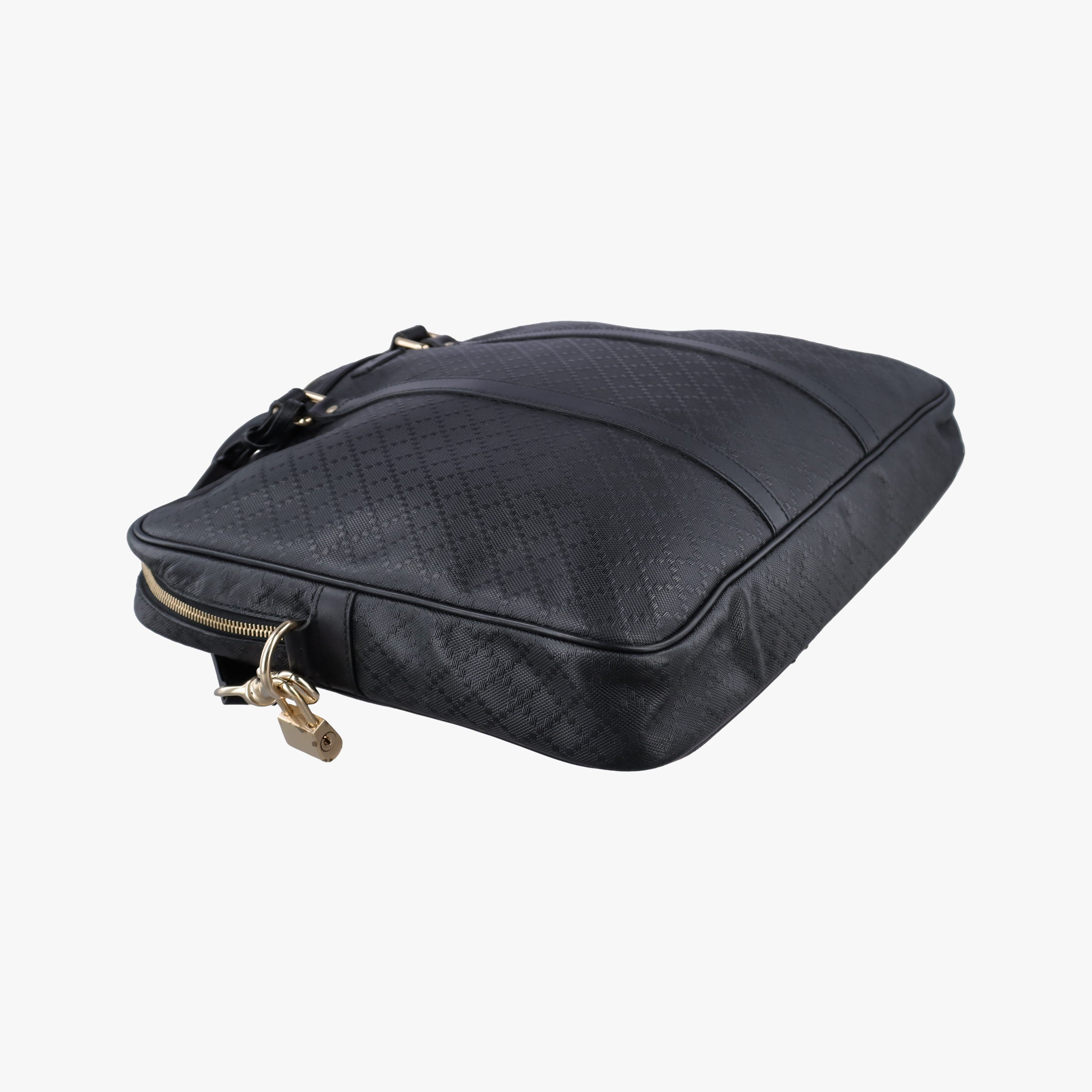 Vintage Gucci Diamante Black Leather 208463 shoulderbag | stylenewstar