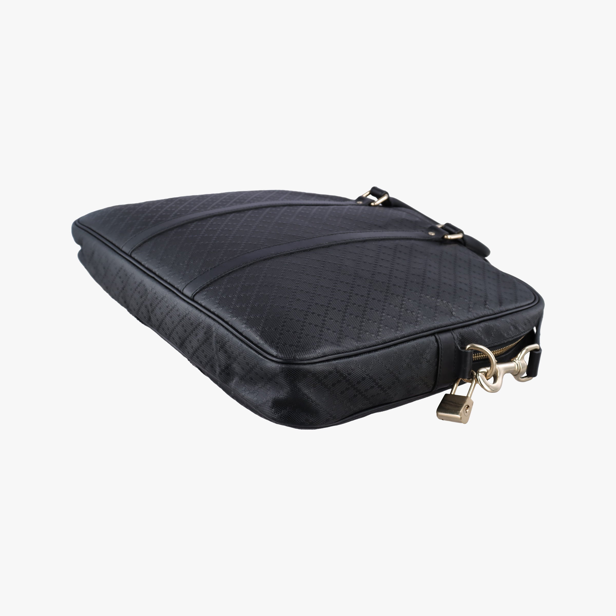 Vintage Gucci Diamante Black Leather 208463 shoulderbag | stylenewstar