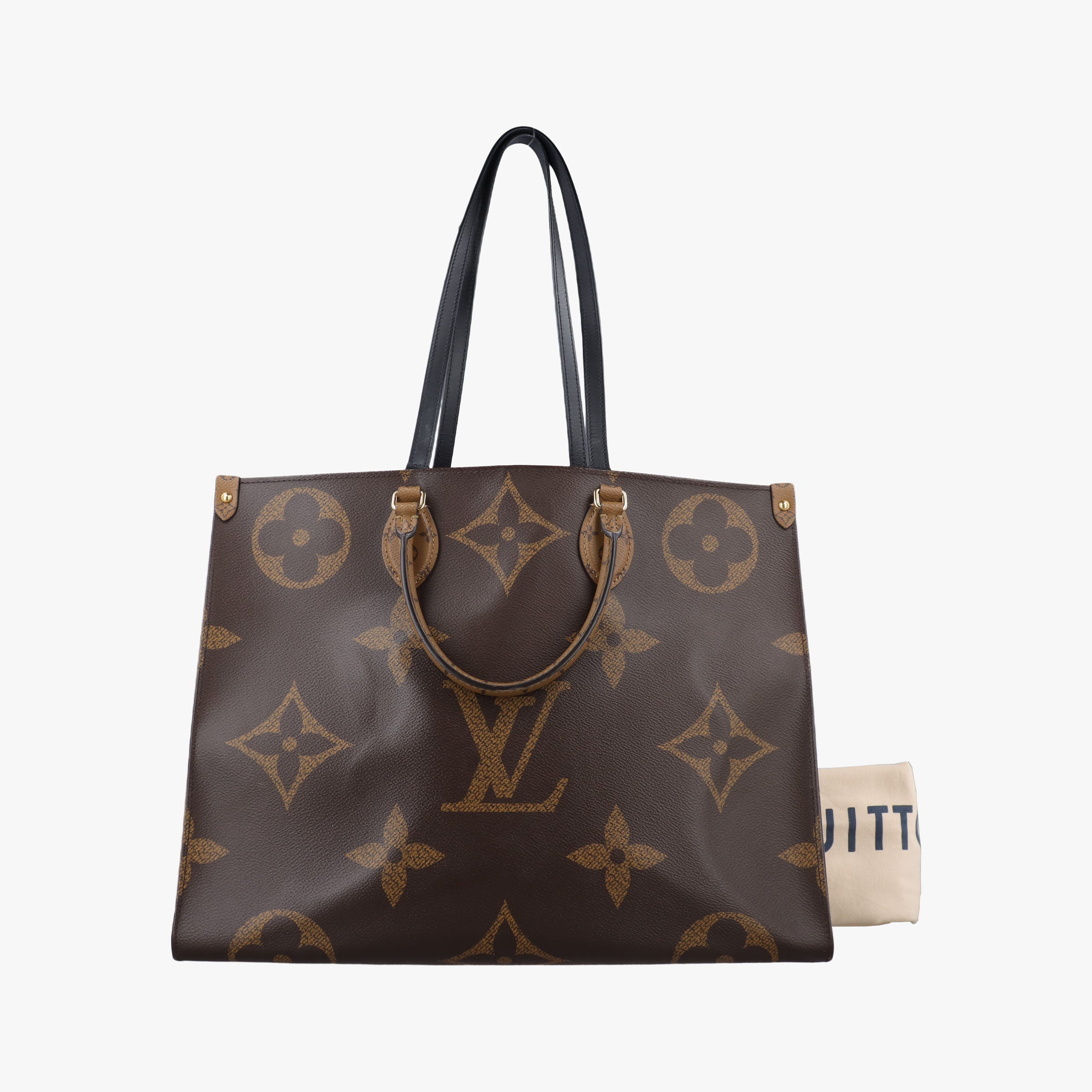 Pre-owned Louis Vuitton On the Go GM brown Monogram Canvas M45320 shoulderbag | stylenewstar