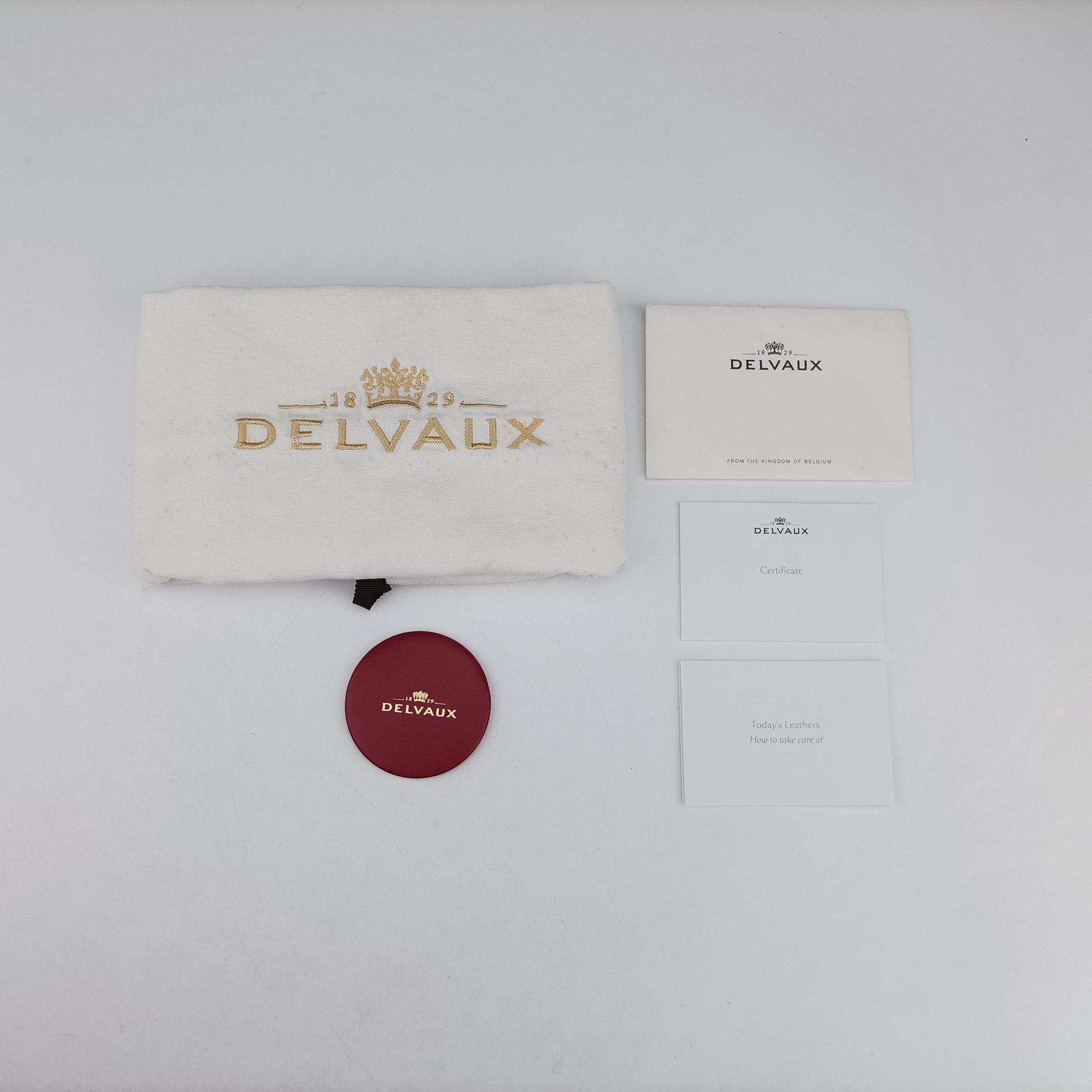 Secondhand Delvaux Tan pete Rose Leather  shoulderbag | stylenewstar