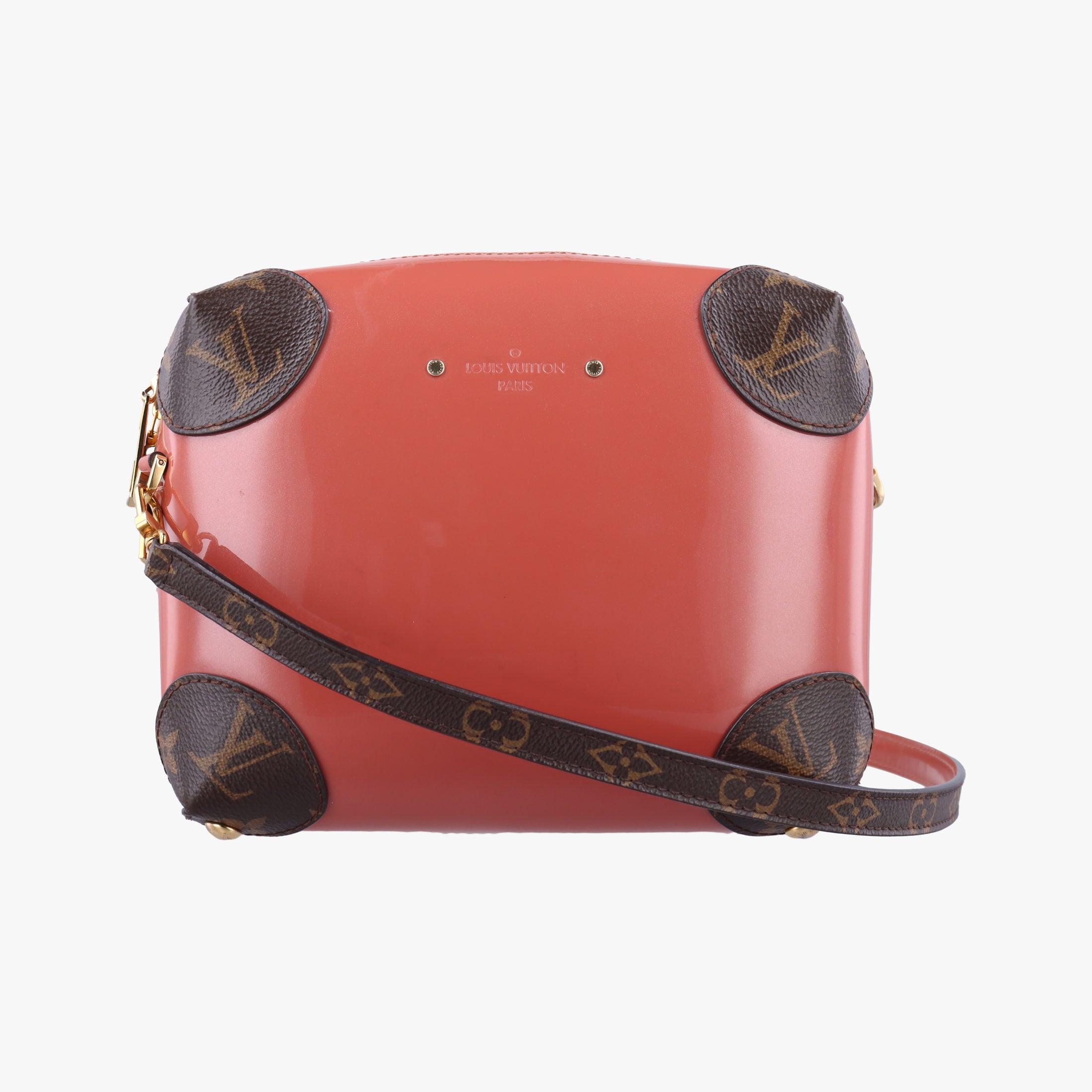 Pre-owned Louis Vuitton Miroir Venice Vieux Rose Vernis M53546 shoulderbag | stylenewstar