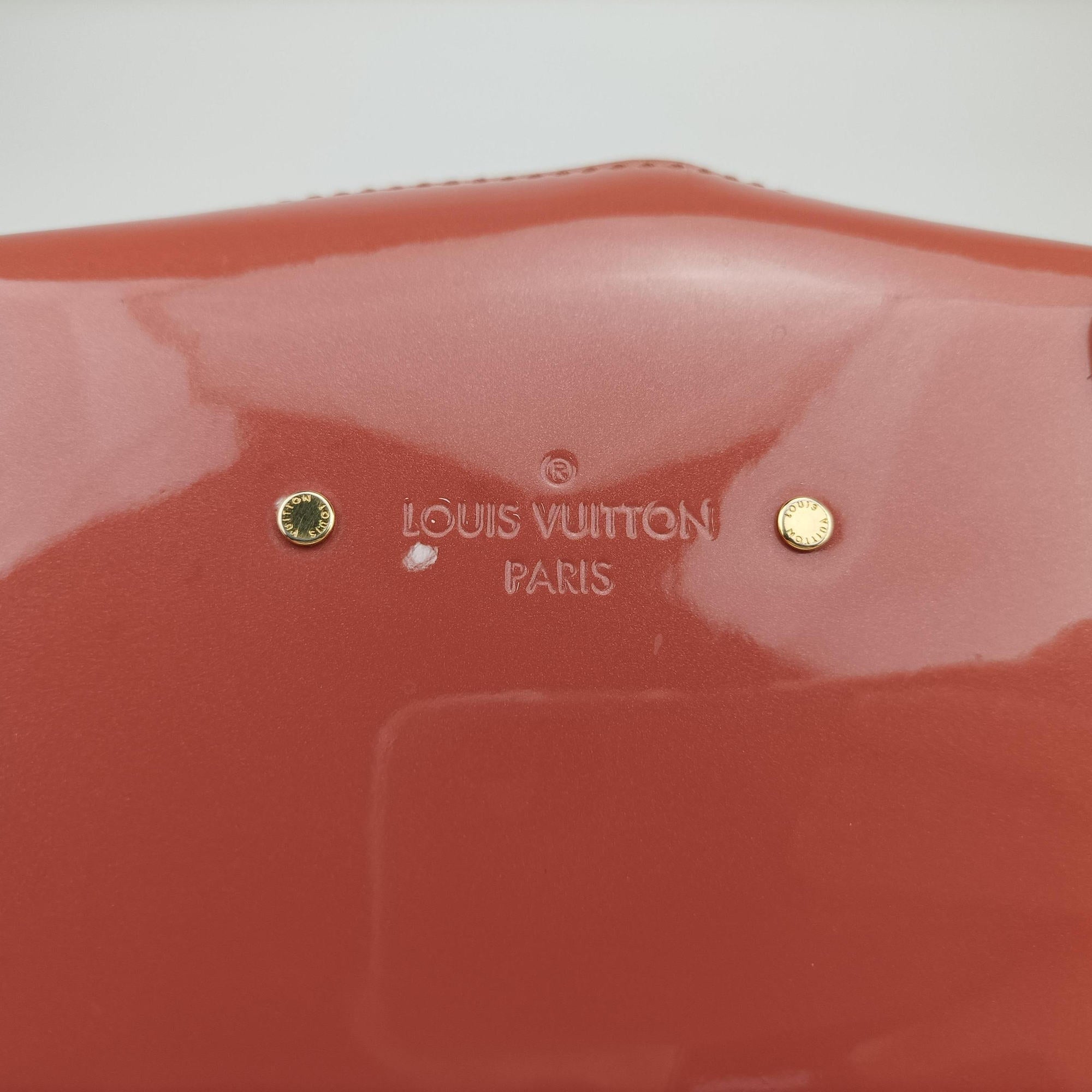 Pre-owned Louis Vuitton Miroir Venice Vieux Rose Vernis M53546 shoulderbag | stylenewstar