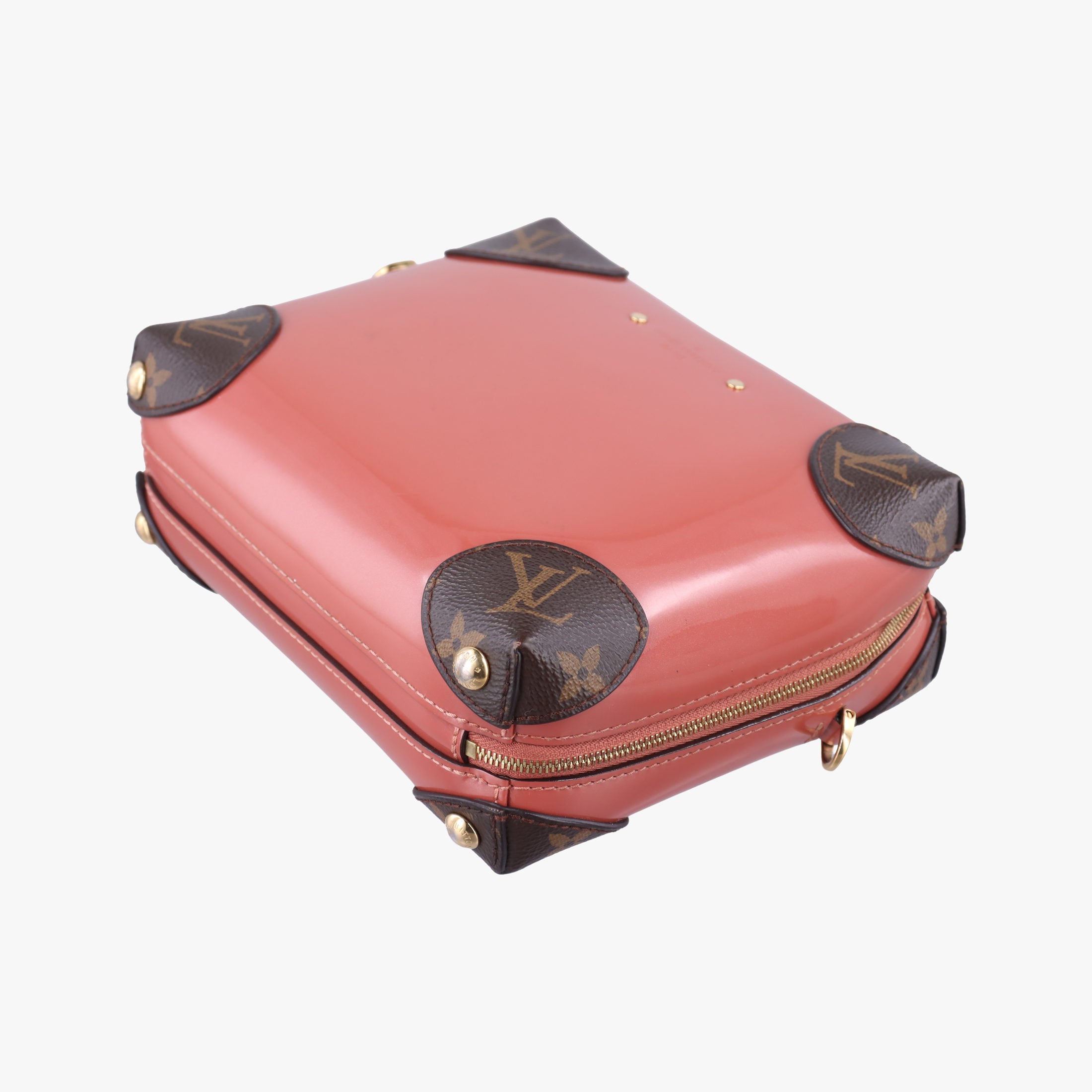 Pre-owned Louis Vuitton Miroir Venice Vieux Rose Vernis M53546 shoulderbag | stylenewstar