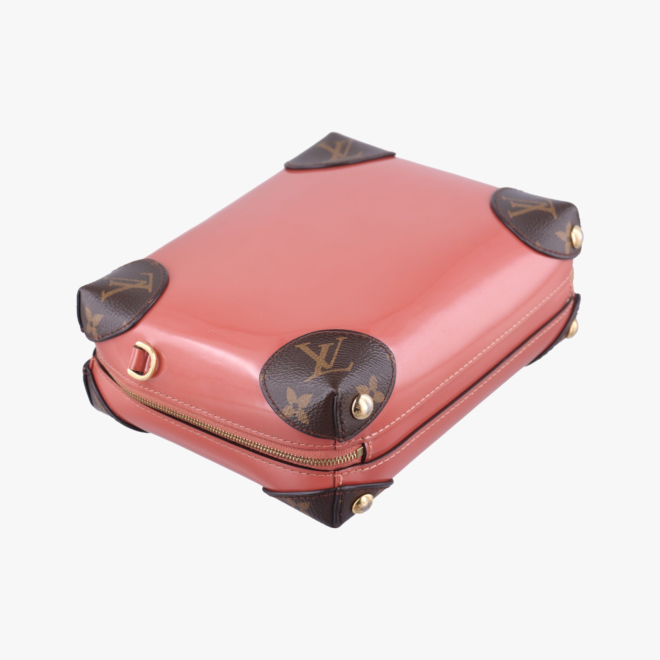 Pre-owned Louis Vuitton Miroir Venice Vieux Rose Vernis M53546 shoulderbag | stylenewstar